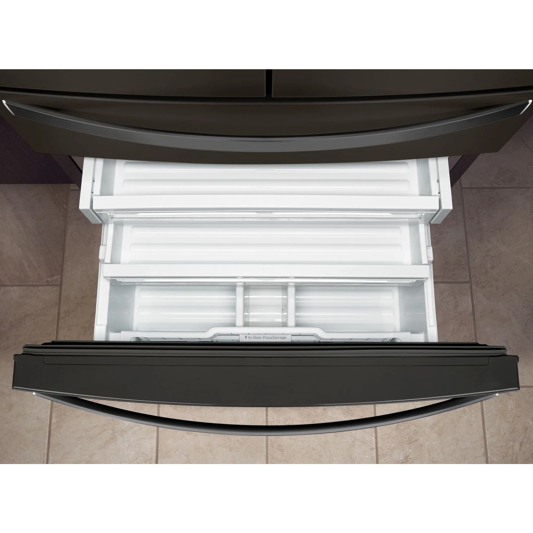 Whirlpool 36" Wide 4-Door Refrigerator with Exterior Drawer - 26 cu. ft. (WRX986SIHV) - Image 12