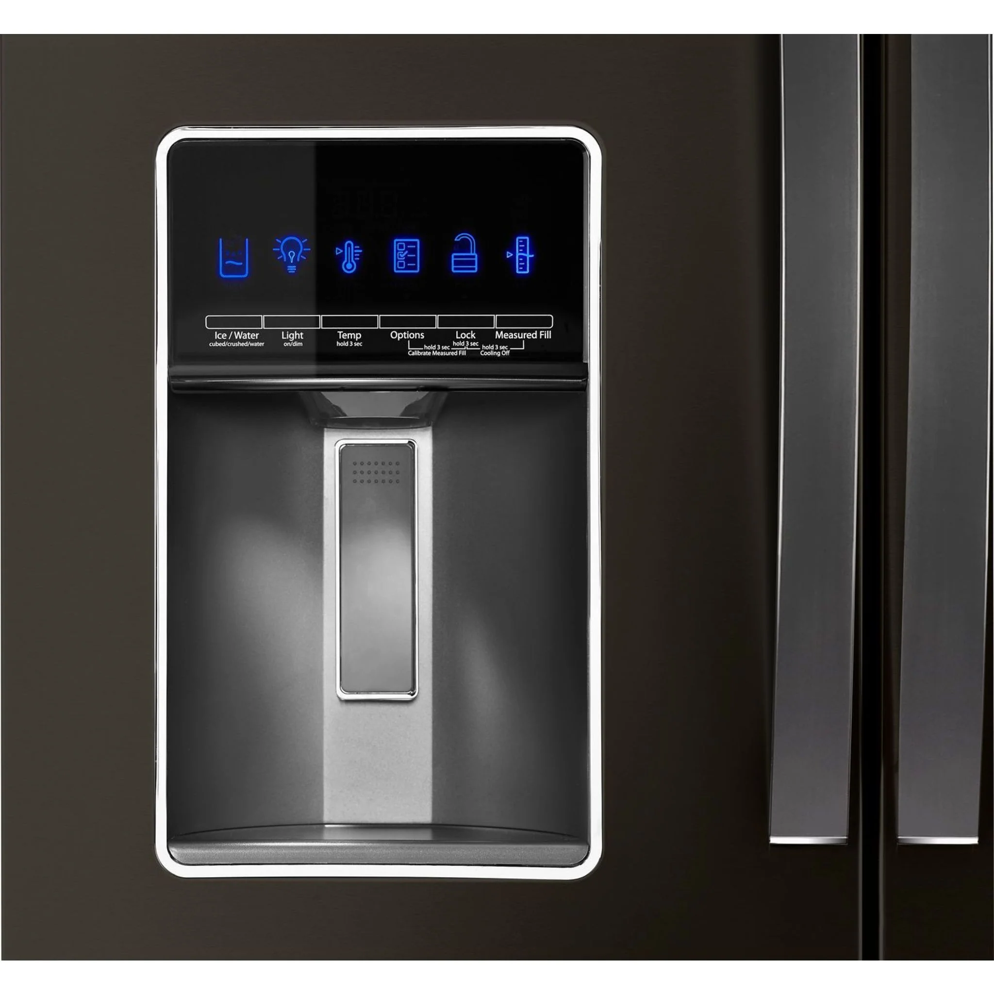Whirlpool 36" Wide 4-Door Refrigerator with Exterior Drawer - 26 cu. ft. (WRX986SIHV) - Image 16