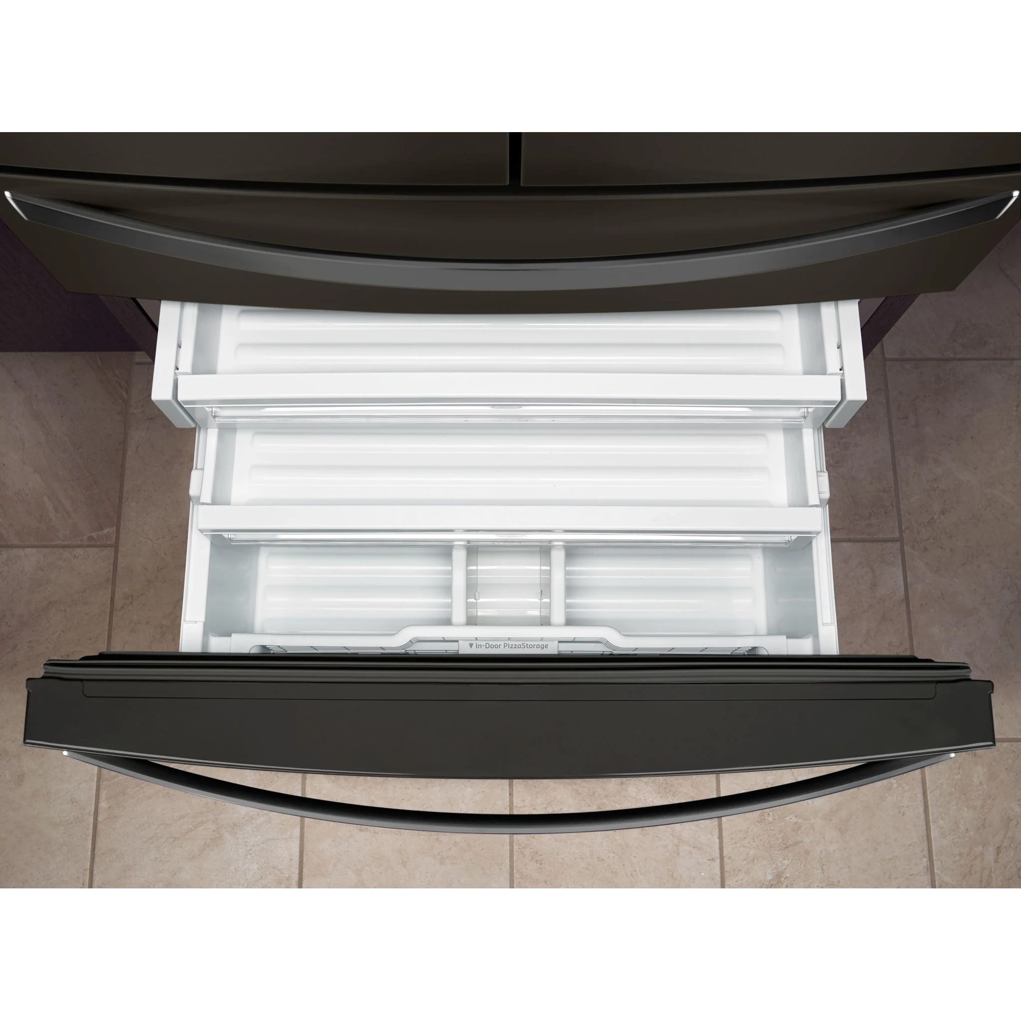 Whirlpool 36" Wide 4-Door Refrigerator with Exterior Drawer - 26 cu. ft. (WRX986SIHV) - Image 2