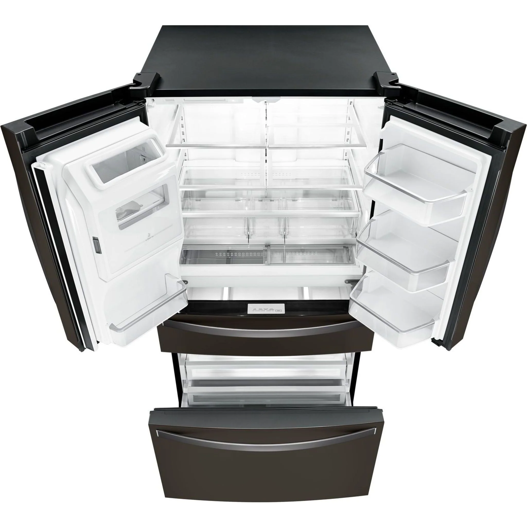 Whirlpool 36" Wide 4-Door Refrigerator with Exterior Drawer - 26 cu. ft. (WRX986SIHV) - Image 20