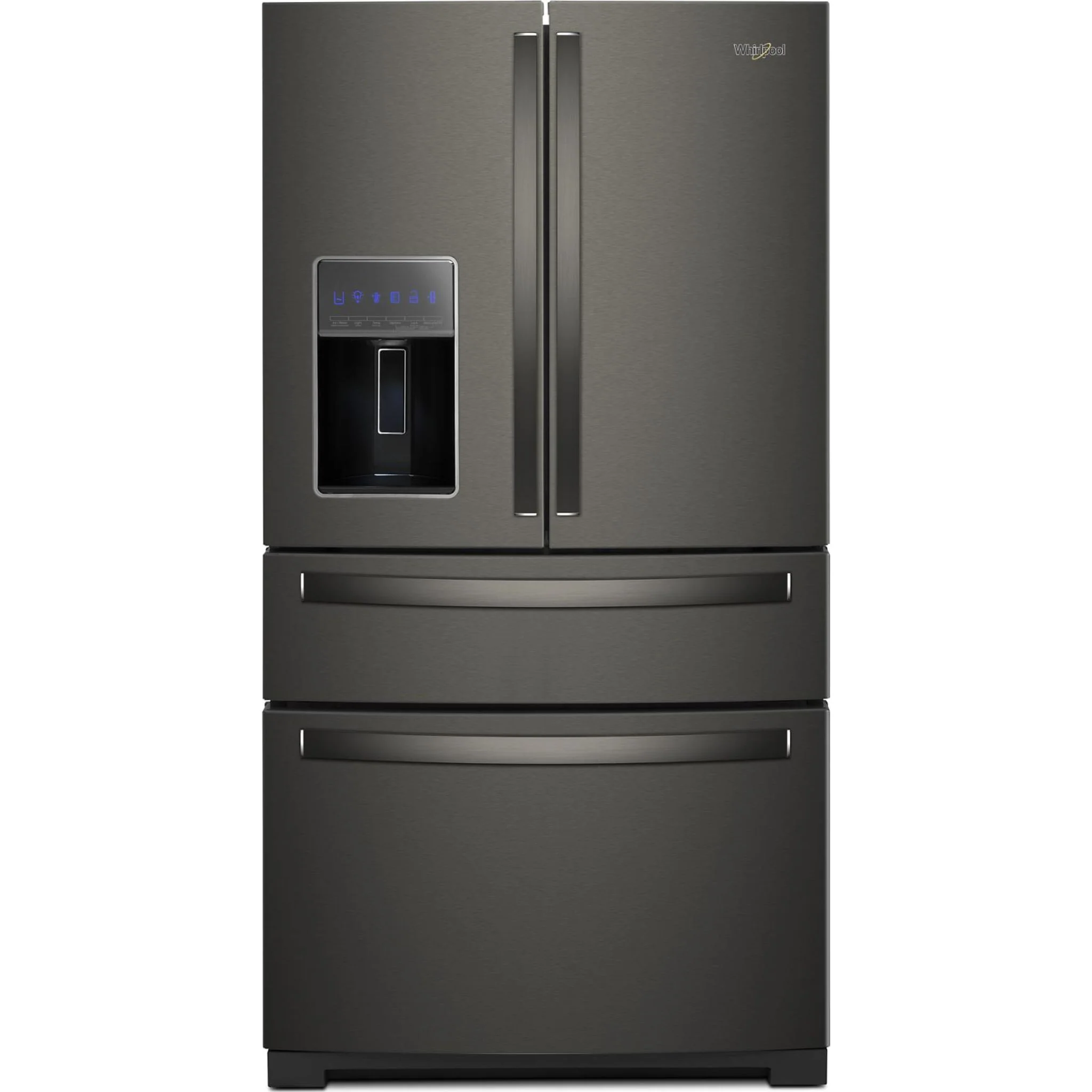 Whirlpool 36" Wide 4-Door Refrigerator with Exterior Drawer - 26 cu. ft. (WRX986SIHV) - Image 4