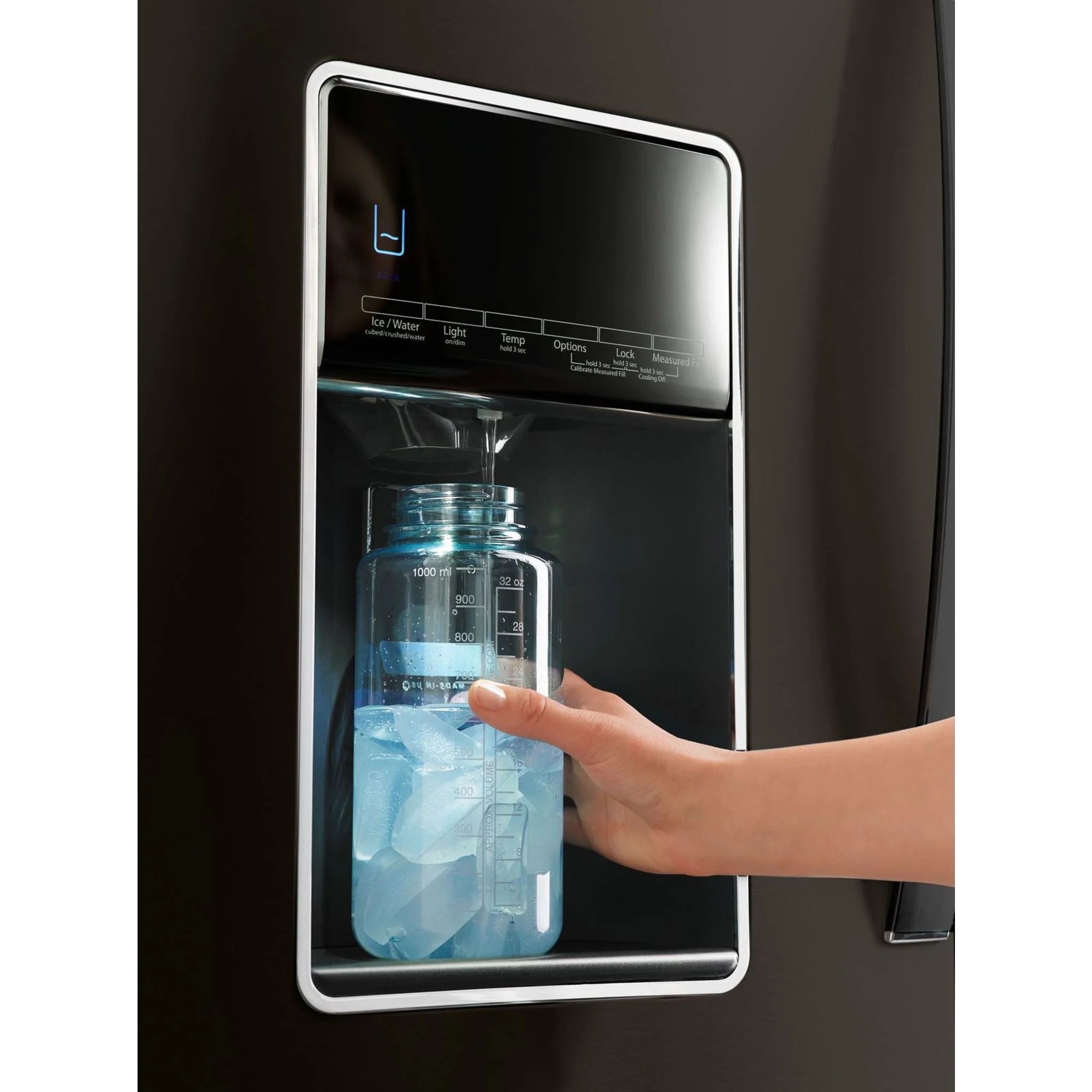Whirlpool 36" Wide 4-Door Refrigerator with Exterior Drawer - 26 cu. ft. (WRX986SIHV) - Image 7