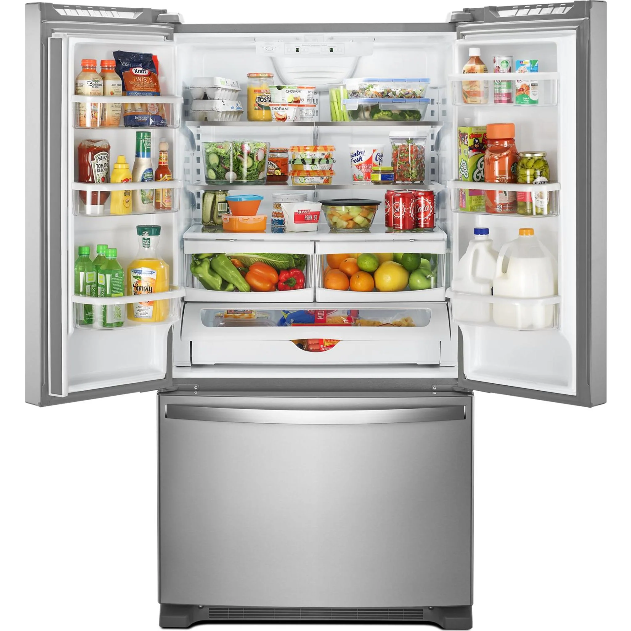 Whirlpool 33" Wide French Door Refrigerator - 22 cu. ft. (WRF532SNHZ) - Image 15