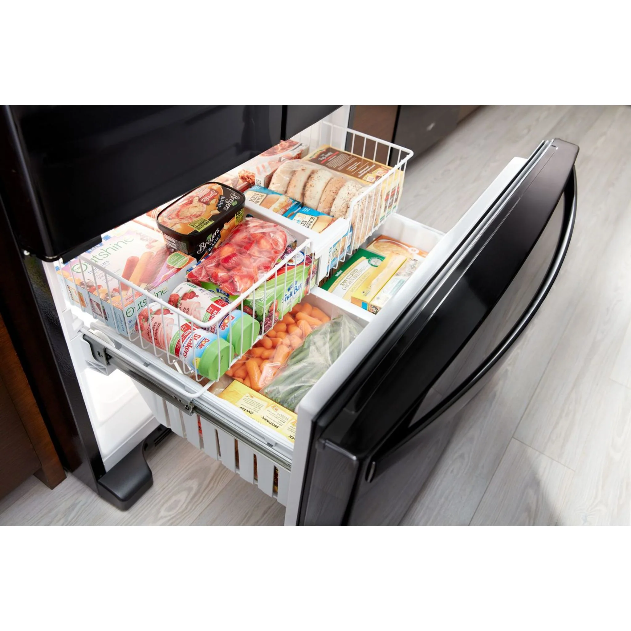 Whirlpool 36" Wide French Door Refrigerator 25 cu. ft. (WRF555SDHB) - Image 11
