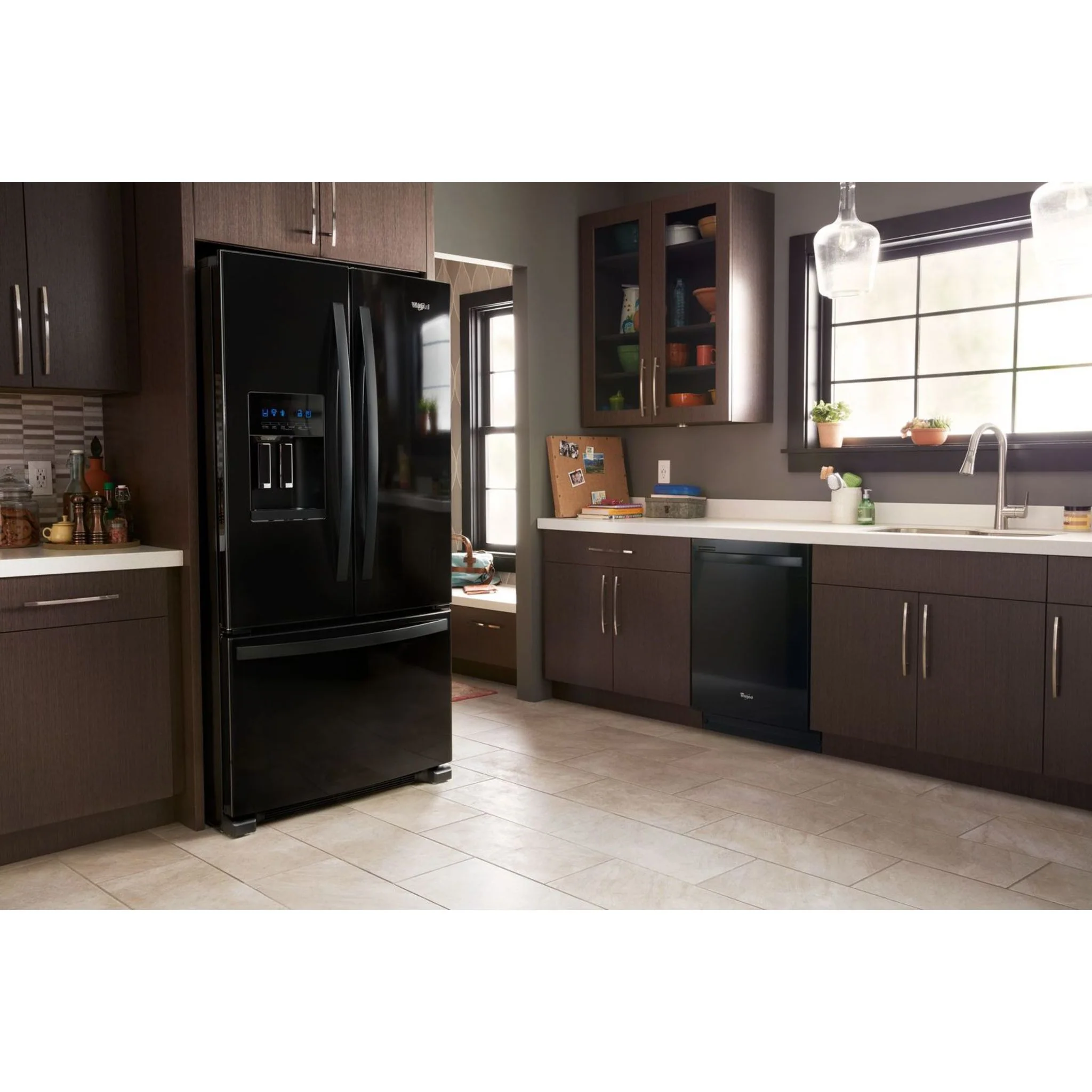 Whirlpool 36" Wide French Door Refrigerator 25 cu. ft. (WRF555SDHB) - Image 18