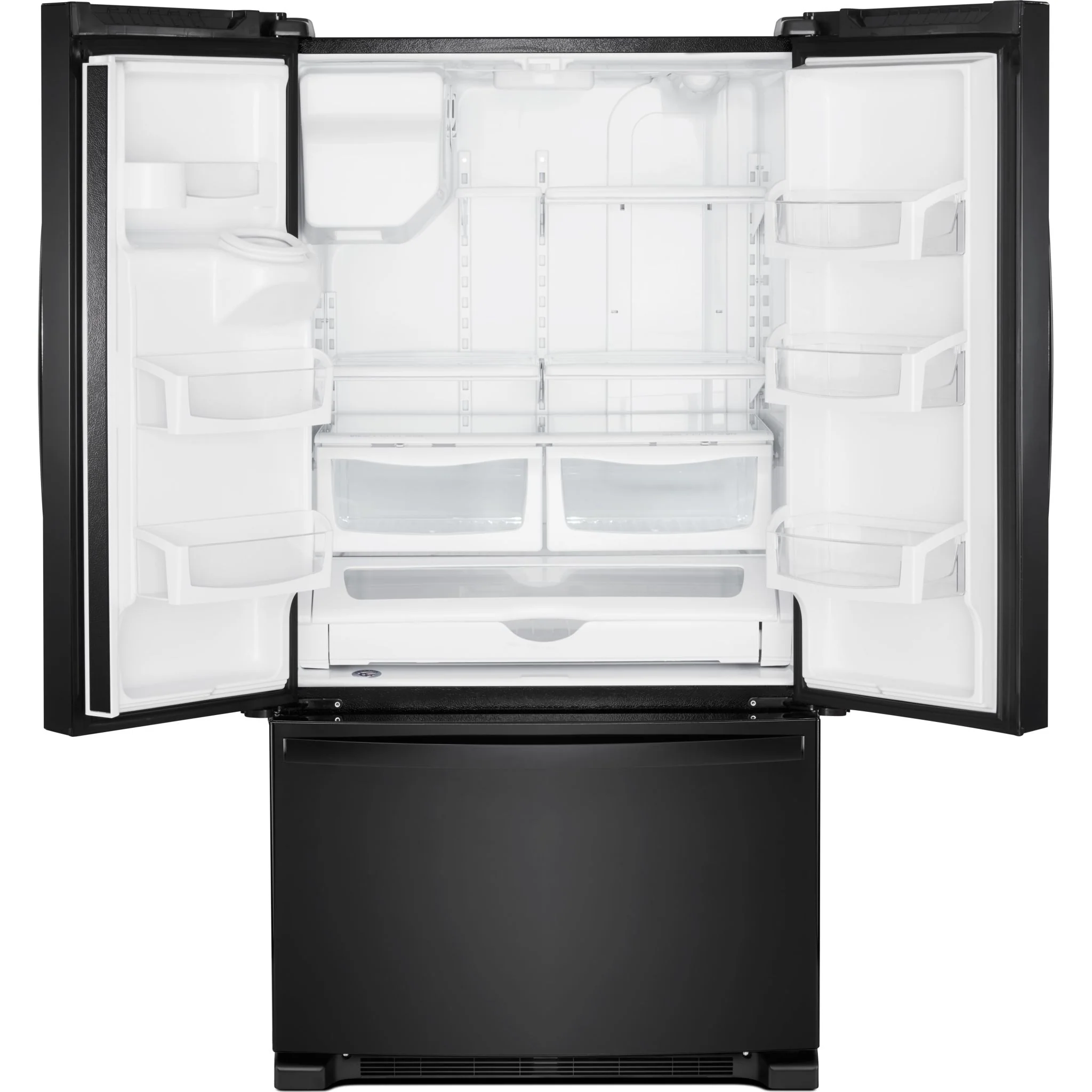 Whirlpool 36" Wide French Door Refrigerator 25 cu. ft. (WRF555SDHB) - Image 3