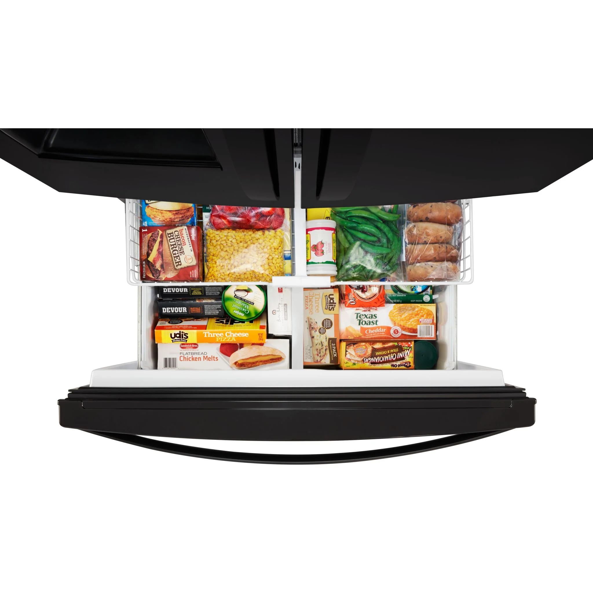 Whirlpool 36" Wide French Door Refrigerator 25 cu. ft. (WRF555SDHB) - Image 6