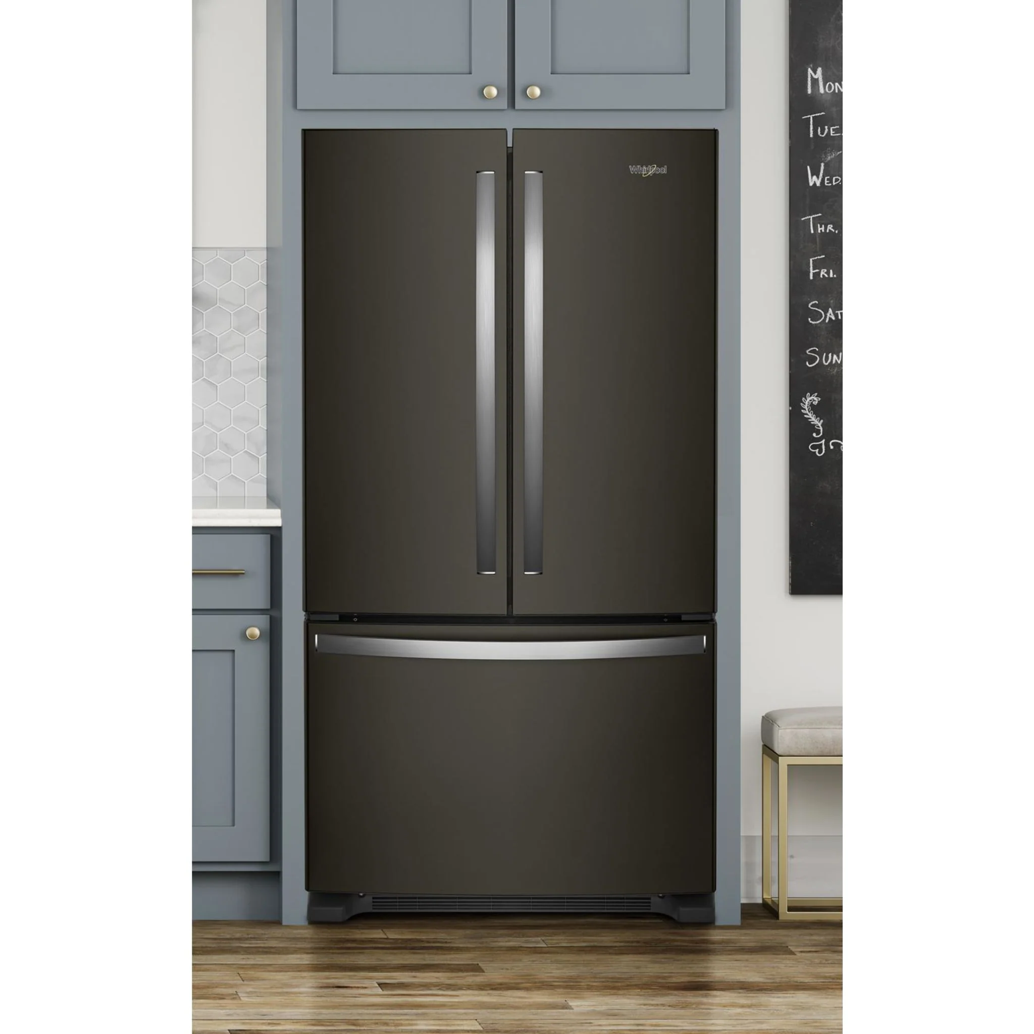 Whirlpool 36" Wide French Door Refrigerator with Water Dispenser - 25 cu. ft. (WRF535SWHV) - Image 22