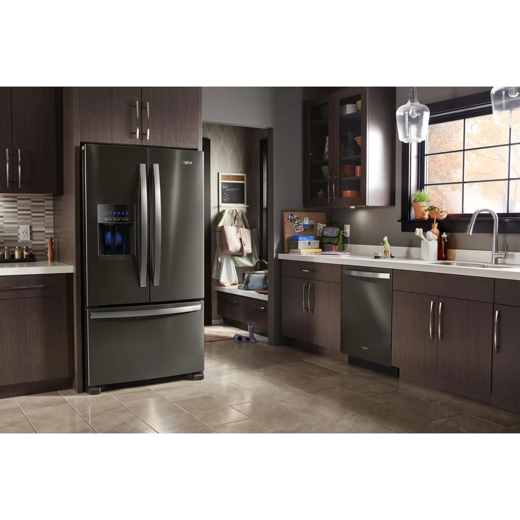 Whirlpool 36" Wide French Door Refrigerator in Fingerprint-Resistant Stainless Steel - 25 cu. ft. (WRF555SDHV) - Image 13