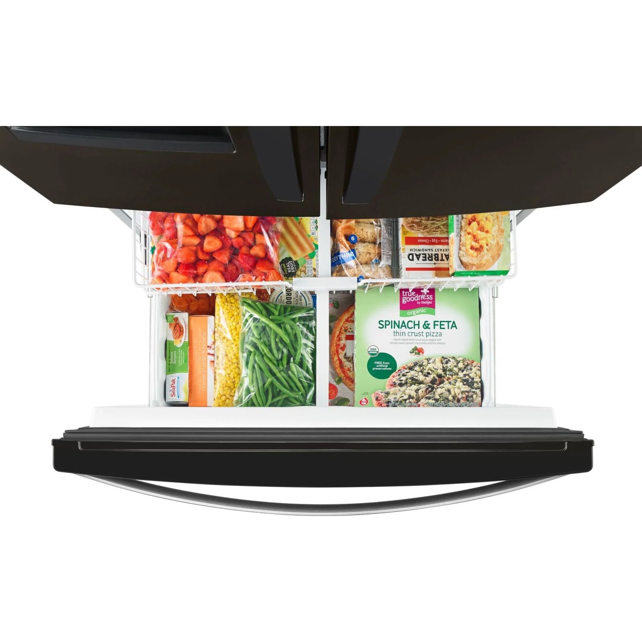 Whirlpool 36" Wide French Door Refrigerator in Fingerprint-Resistant Stainless Steel - 25 cu. ft. (WRF555SDHV) - Image 15