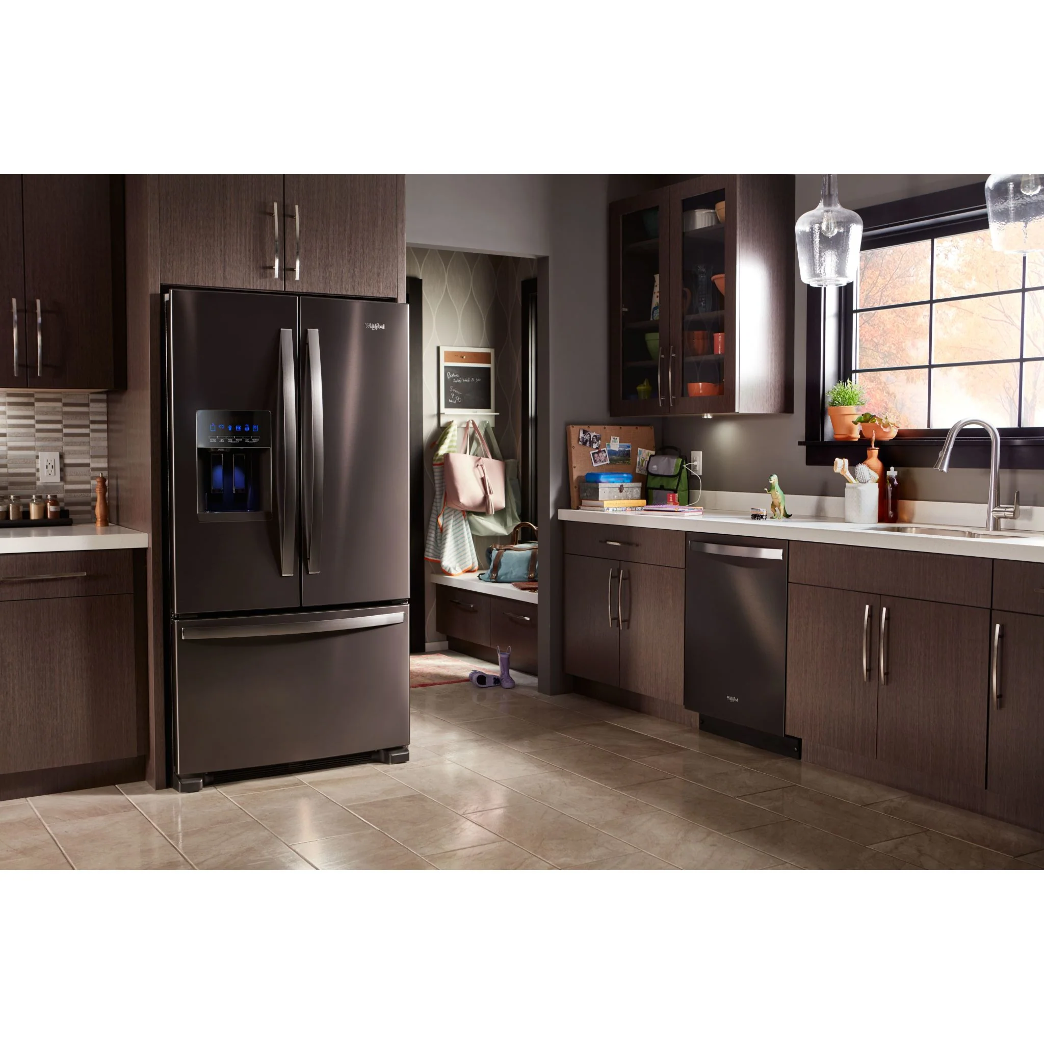 Whirlpool 36" Wide French Door Refrigerator in Fingerprint-Resistant Stainless Steel - 25 cu. ft. (WRF555SDHV) - Image 8