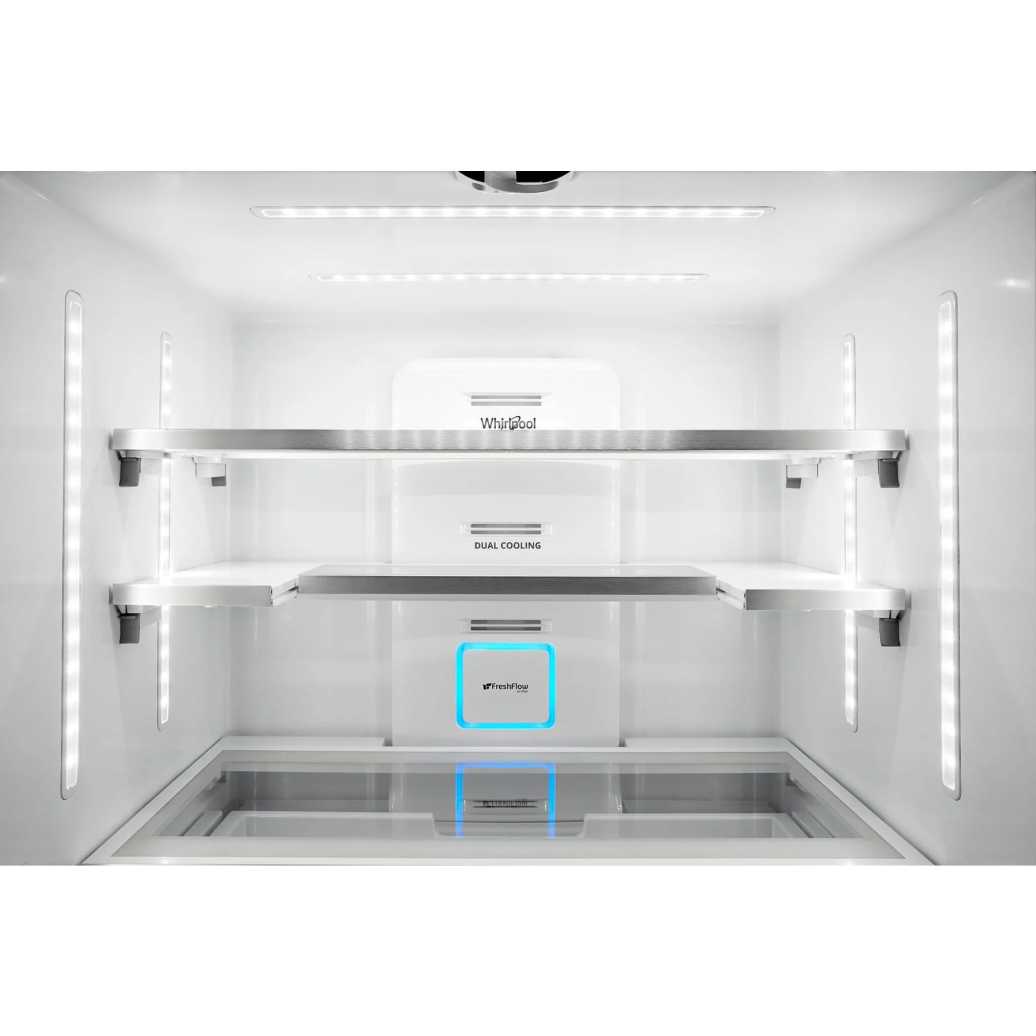 Whirlpool 36" Wide Counter Depth French Door Refrigerator - 24 cu. ft. (WRF954CIHZ) - Image 10