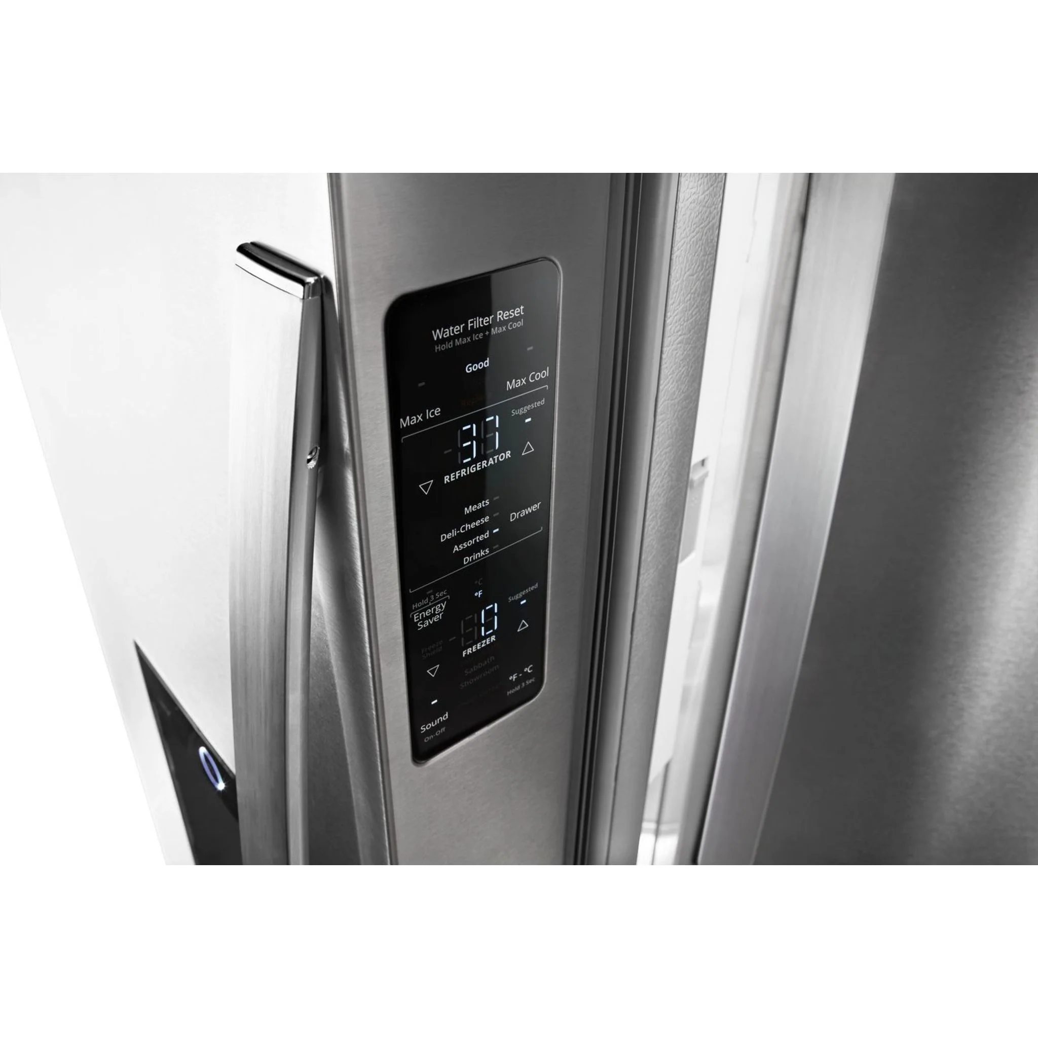 Whirlpool 36" Wide Counter Depth French Door Refrigerator - 24 cu. ft. (WRF954CIHZ) - Image 17