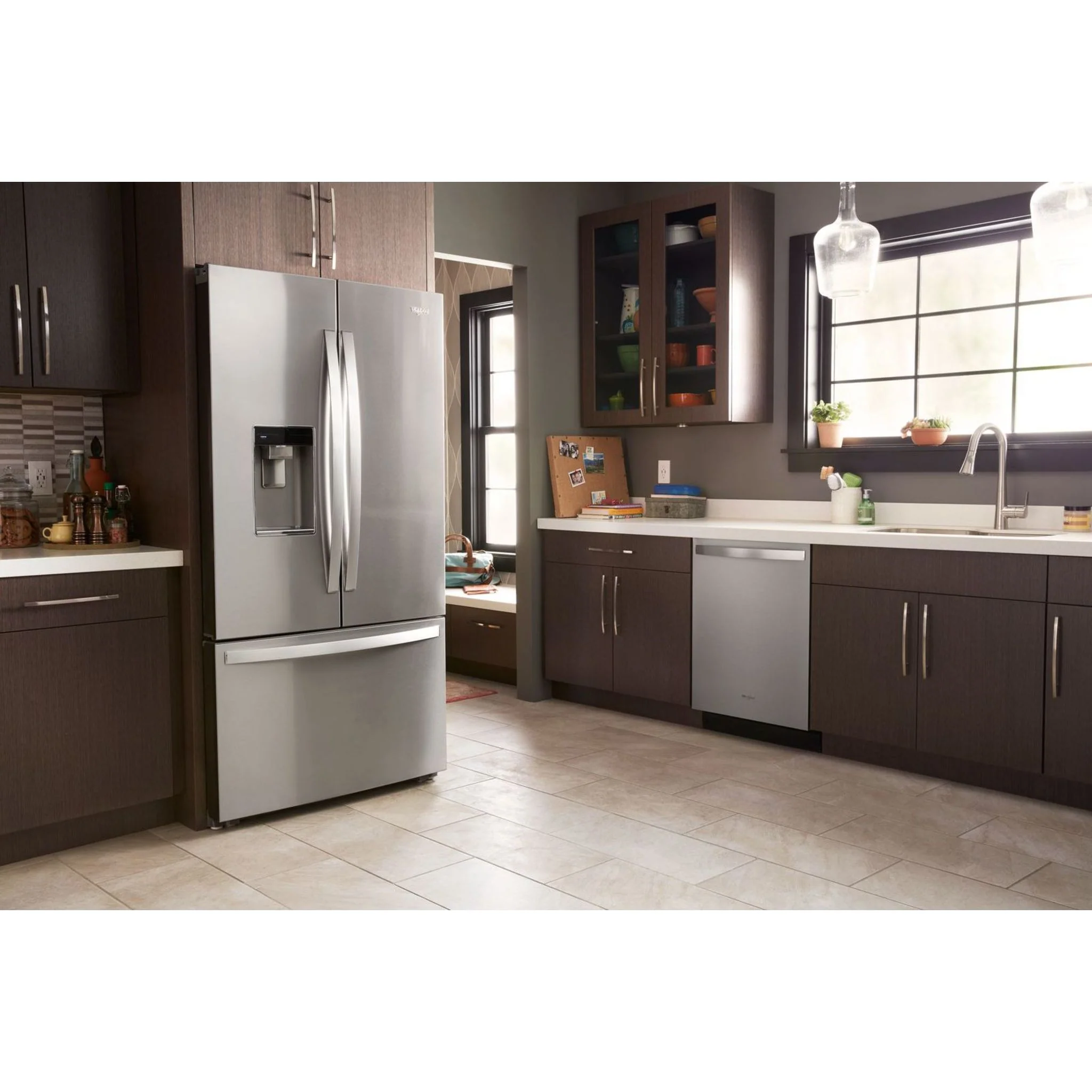 Whirlpool 36" Wide Counter Depth French Door Refrigerator - 24 cu. ft. (WRF954CIHZ) - Image 25