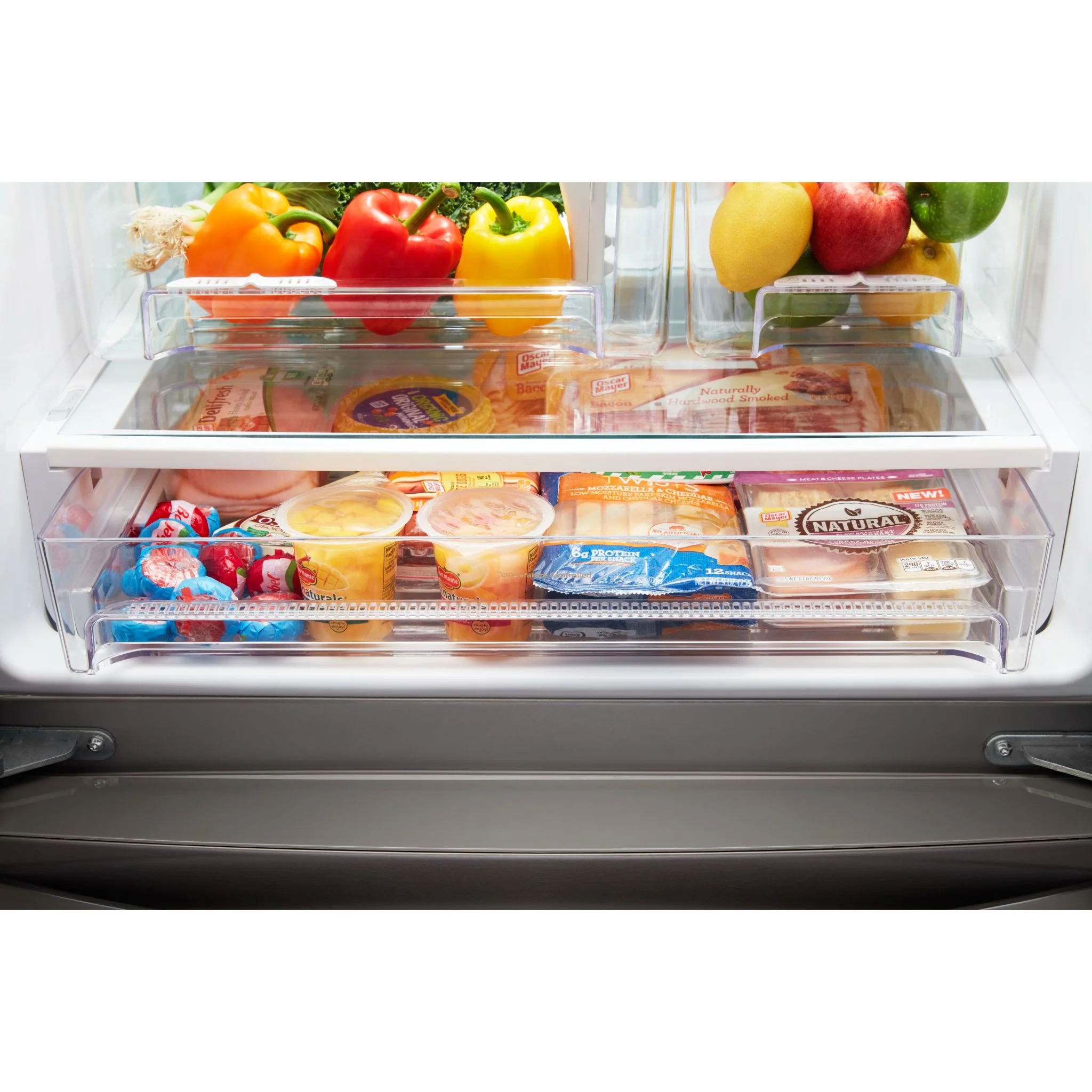 Whirlpool 30-inch Wide French Door Refrigerator - 20 cu. ft. -Black (WRF560SEHB) - Image 14