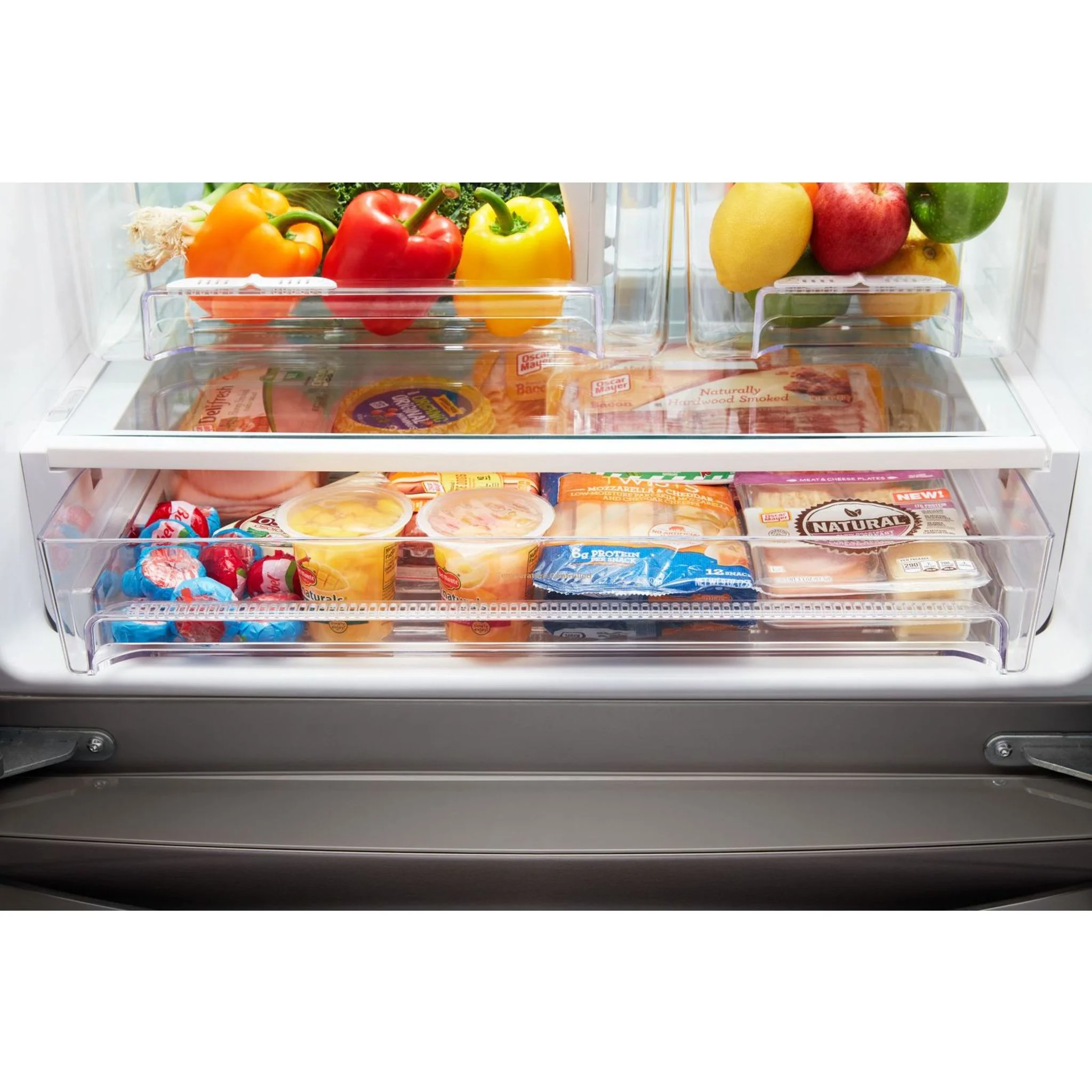 Whirlpool 30-inch Wide French Door Refrigerator - 20 cu. ft. -Black (WRF560SEHB) - Image 21