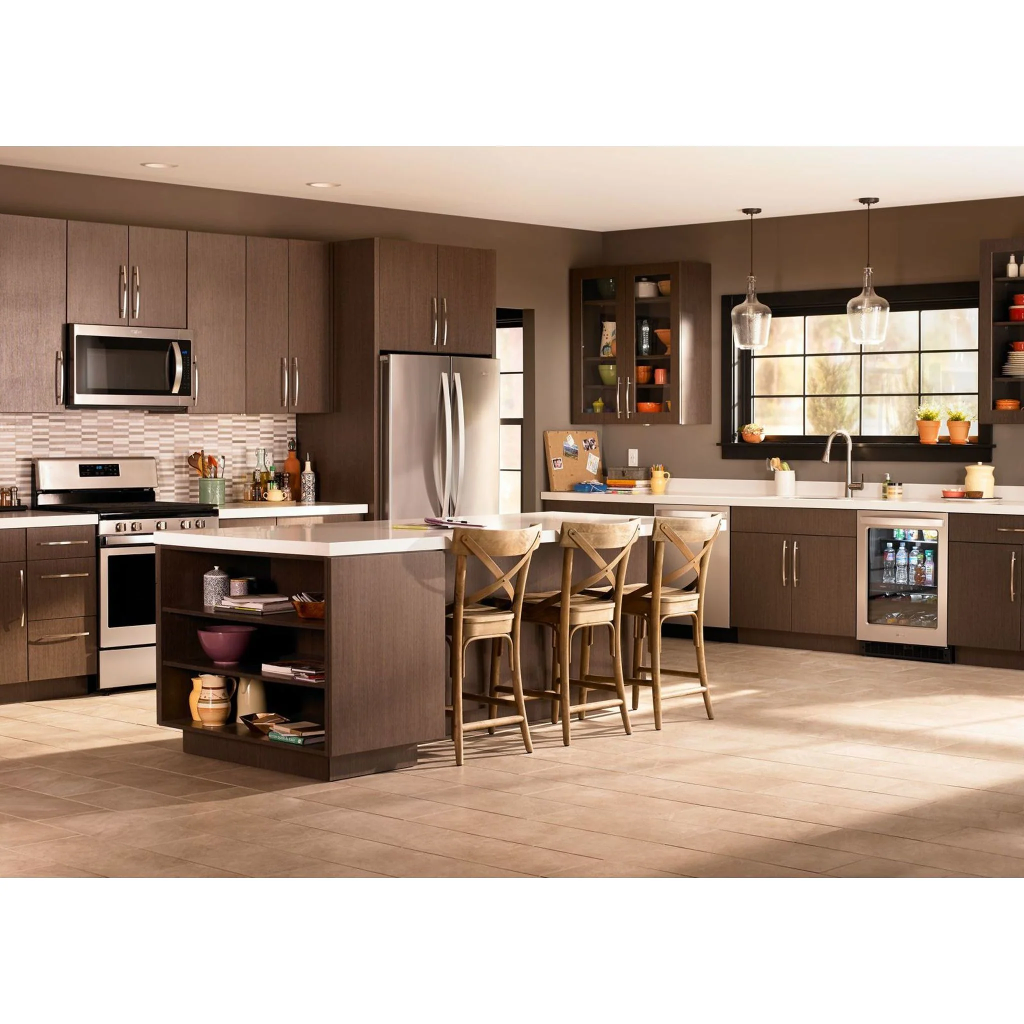 Whirlpool 36" Wide French Door Refrigerator with Water Dispenser - 25 cu. ft. (WRF535SWHZ) - Image 25