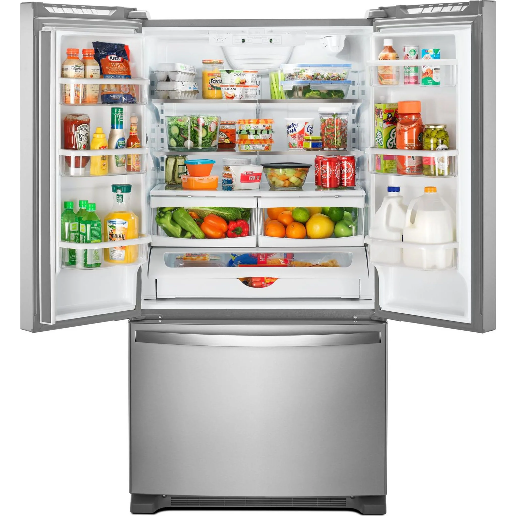 Whirlpool 36" Wide French Door Refrigerator with Water Dispenser - 25 cu. ft. (WRF535SWHZ) - Image 30