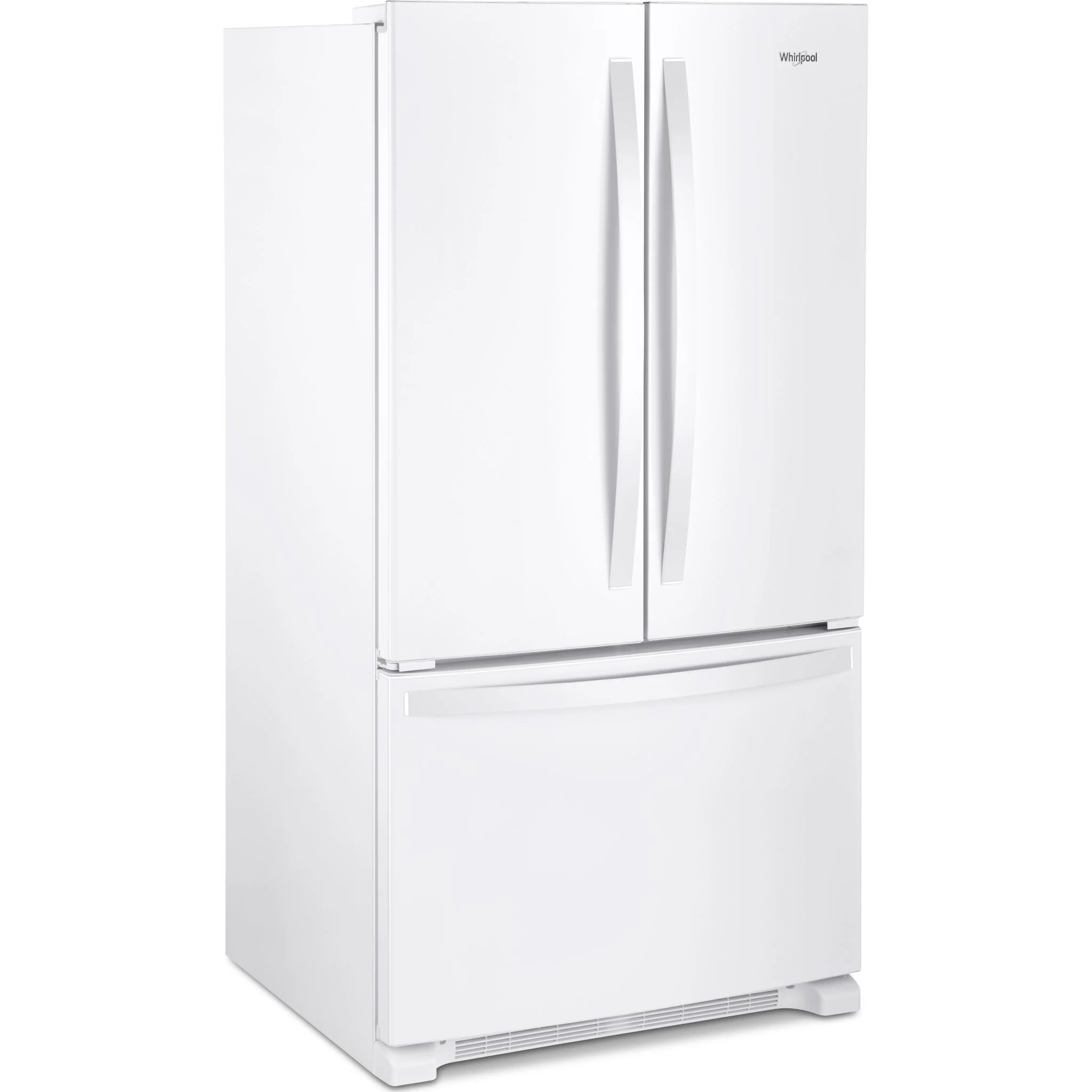 Whirlpool 36" Wide Counter Depth French Door Refrigerator - 20 cu. ft. (WRF540CWHW) - Image 2