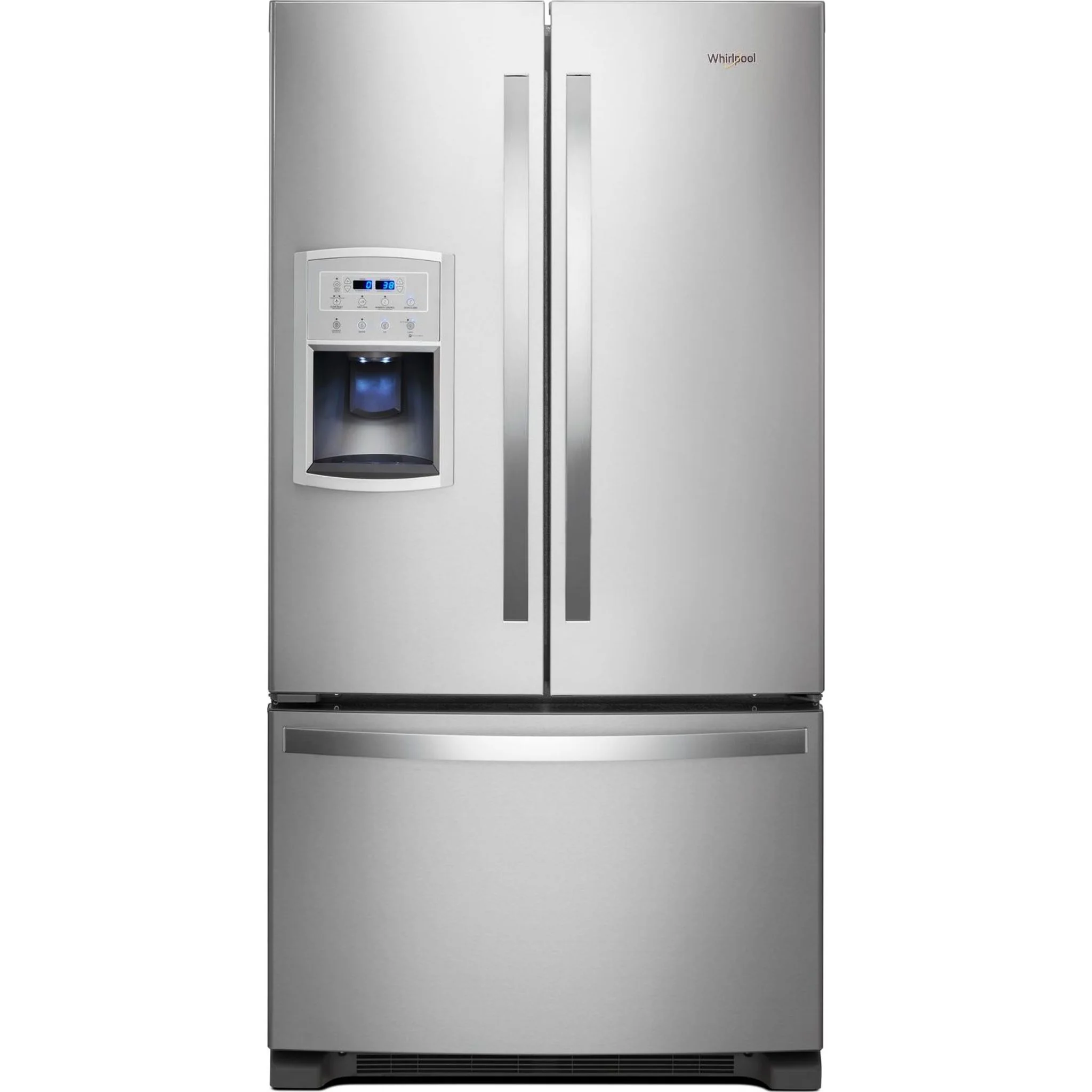 Whirlpool 36" Wide Counter Depth French Door Refrigerator - 20 cu. ft. (WRF550CDHZ) - Image 7
