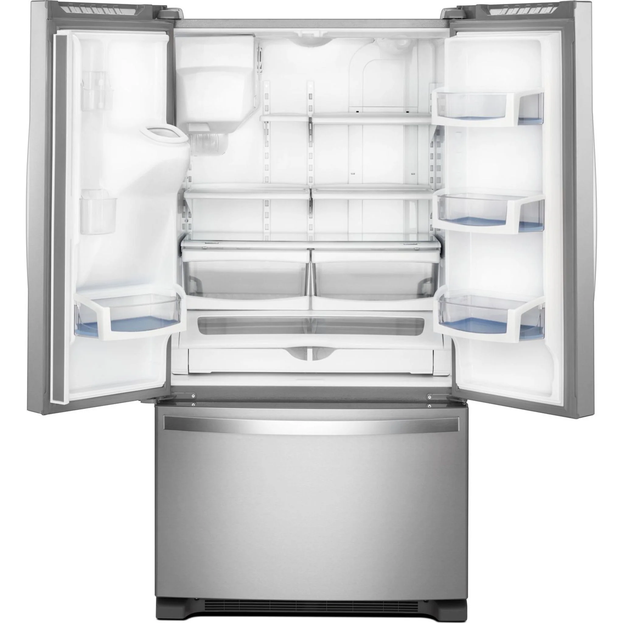 Whirlpool 36" Wide Counter Depth French Door Refrigerator - 20 cu. ft. (WRF550CDHZ) - Image 9