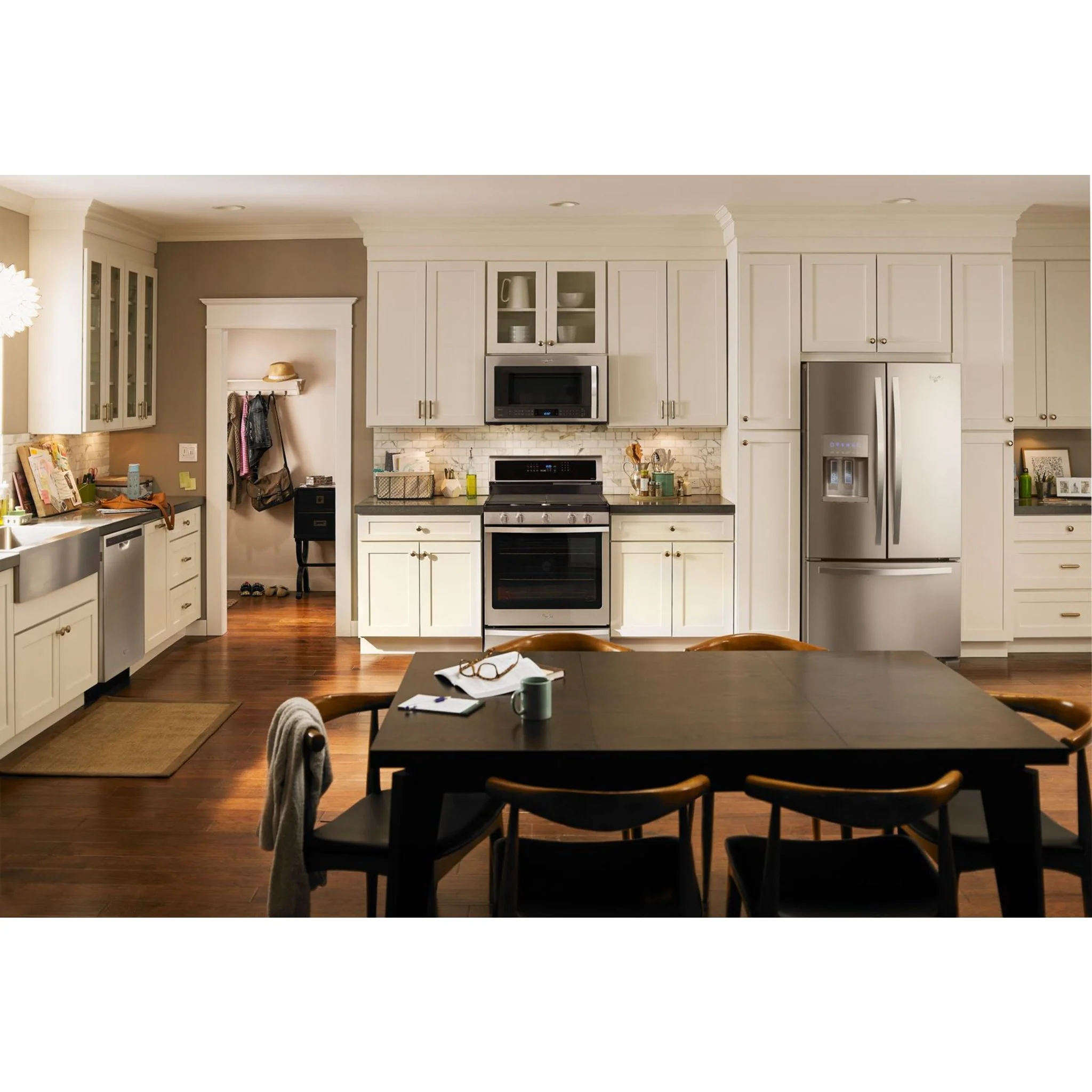 Whirlpool 36" Wide French Door Refrigerator in Fingerprint-Resistant Stainless Steel - 25 cu. ft. (WRF555SDFZ) - Image 14
