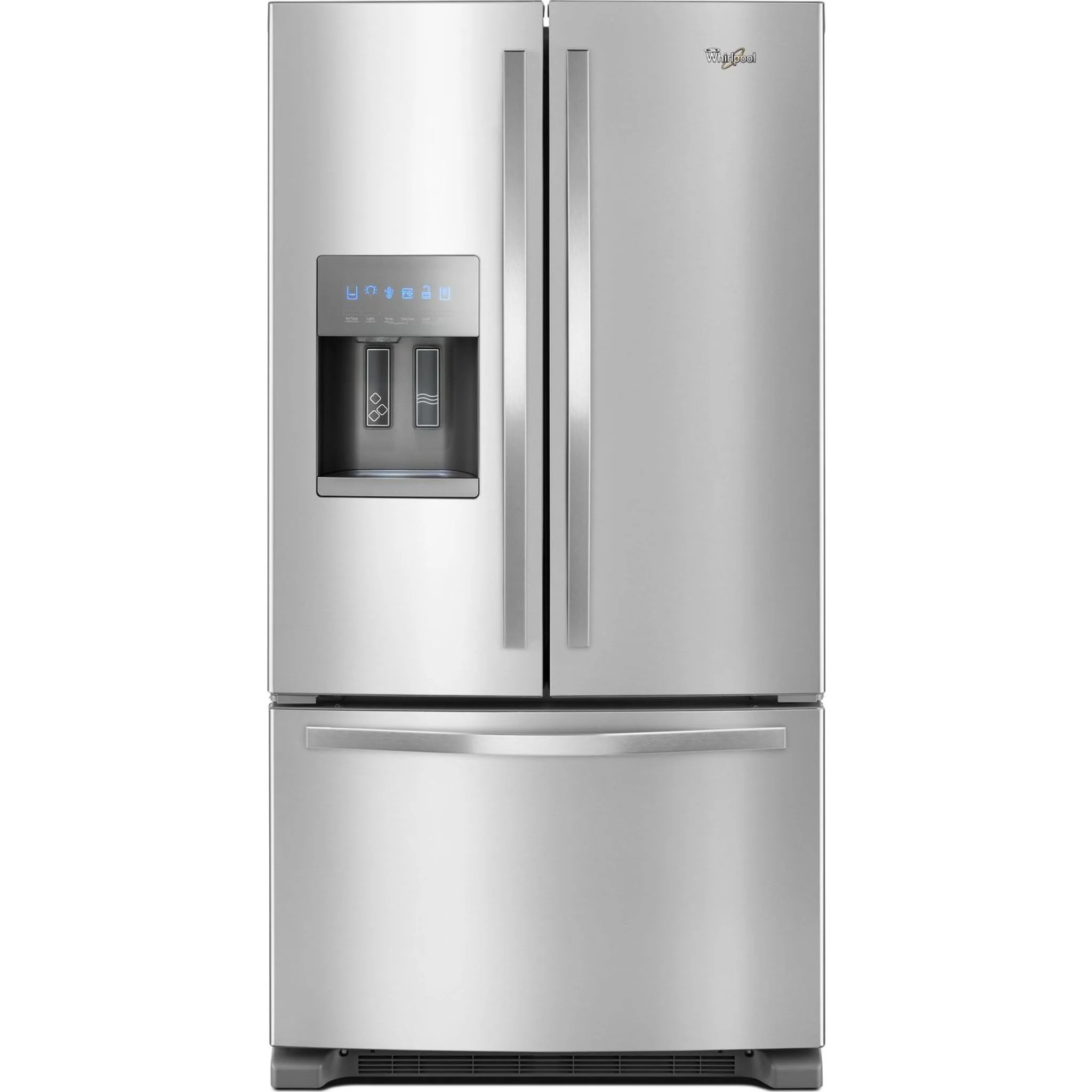 Whirlpool 36" Wide French Door Refrigerator in Fingerprint-Resistant Stainless Steel - 25 cu. ft. (WRF555SDFZ) - Image 20