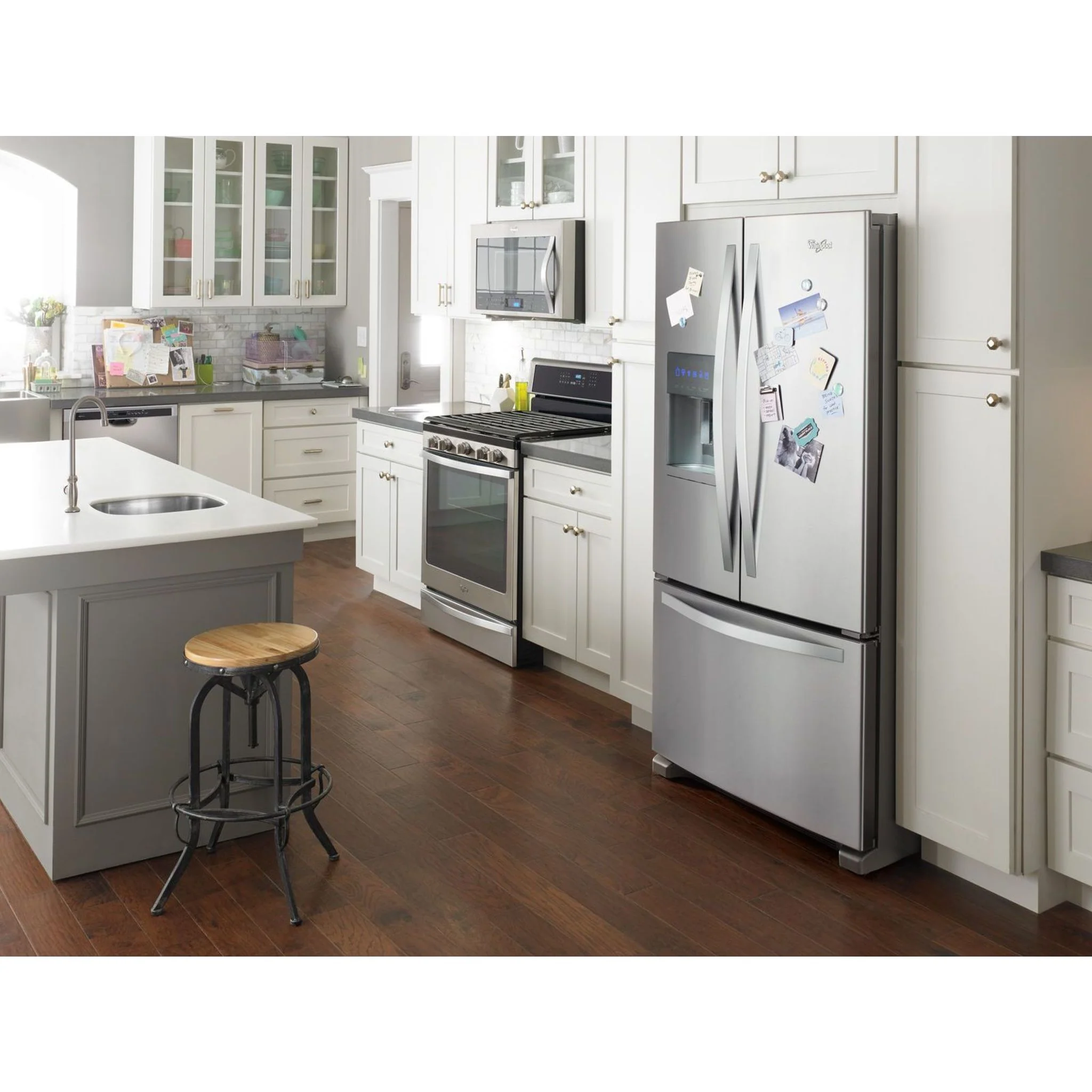Whirlpool 36" Wide French Door Refrigerator in Fingerprint-Resistant Stainless Steel - 25 cu. ft. (WRF555SDFZ) - Image 26