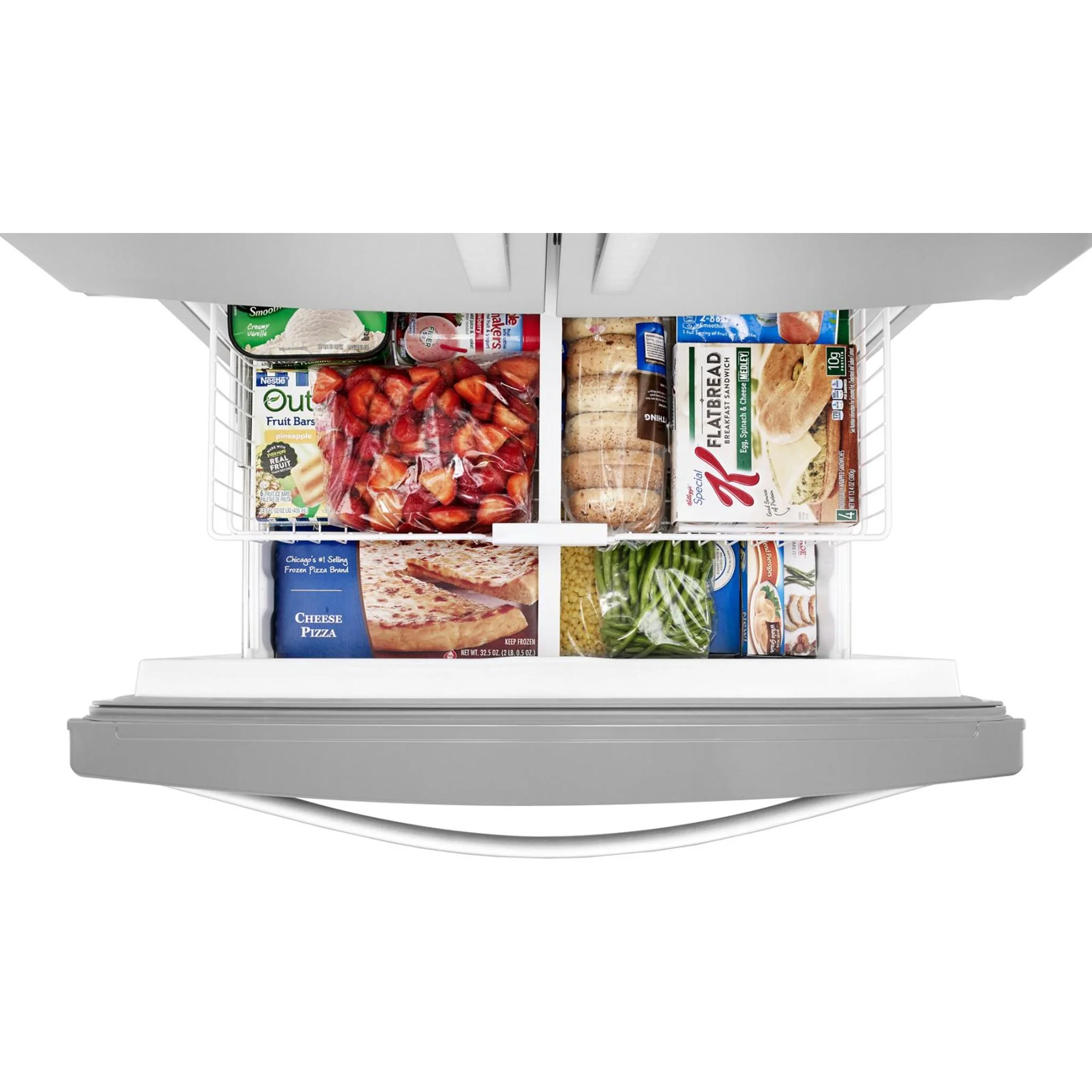 Whirlpool 36" Wide French Door Refrigerator in Fingerprint-Resistant Stainless Steel - 25 cu. ft. (WRF555SDFZ) - Image 43