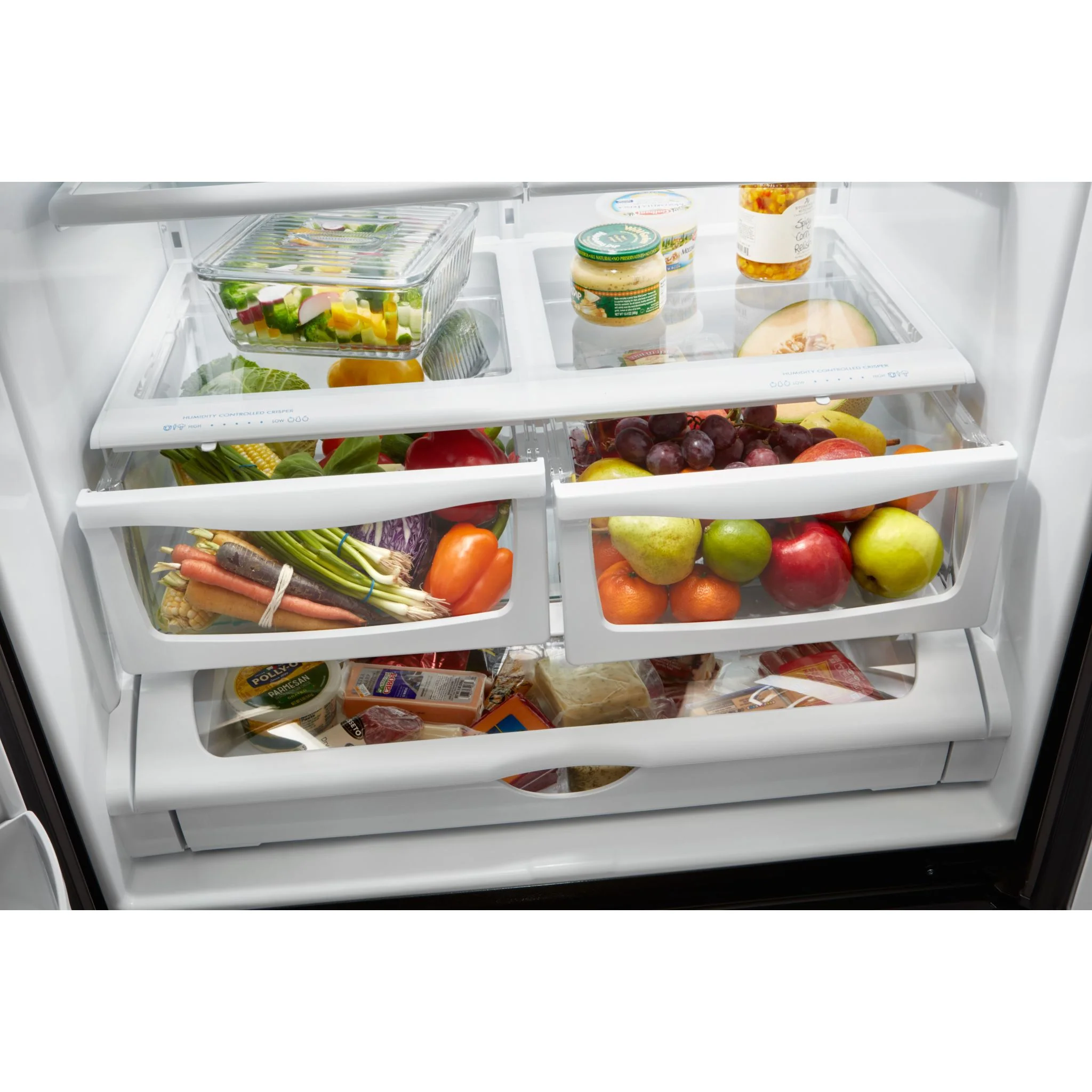 Whirlpool 36" Wide French Door Refrigerator in Fingerprint-Resistant Stainless Steel - 25 cu. ft. (WRF555SDFZ) - Image 7