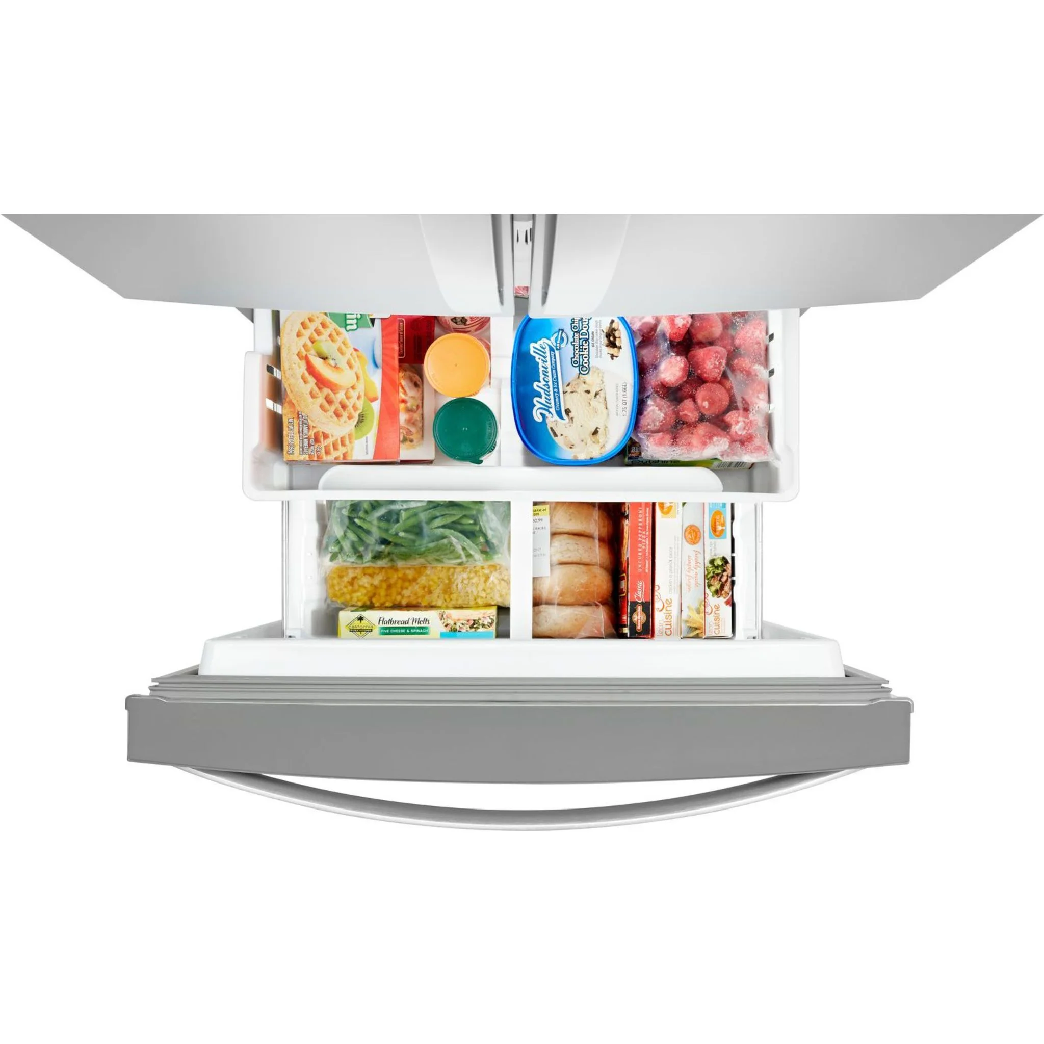 Whirlpool 30-inch Wide French Door Refrigerator - 20 cu. ft. -Fingerprint Resistant Stainless Steel (WRF560SFHZ) - Image 15