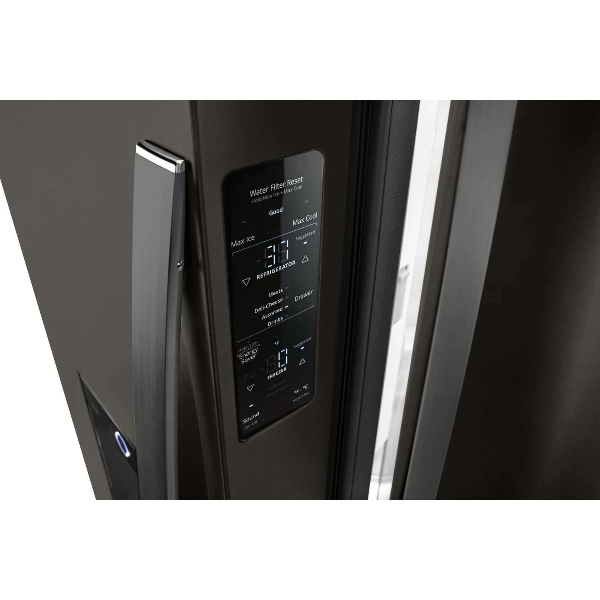 Whirlpool 36" Wide Counter Depth French Door Refrigerator - 24 cu. ft. (WRF954CIHV) - Image 15
