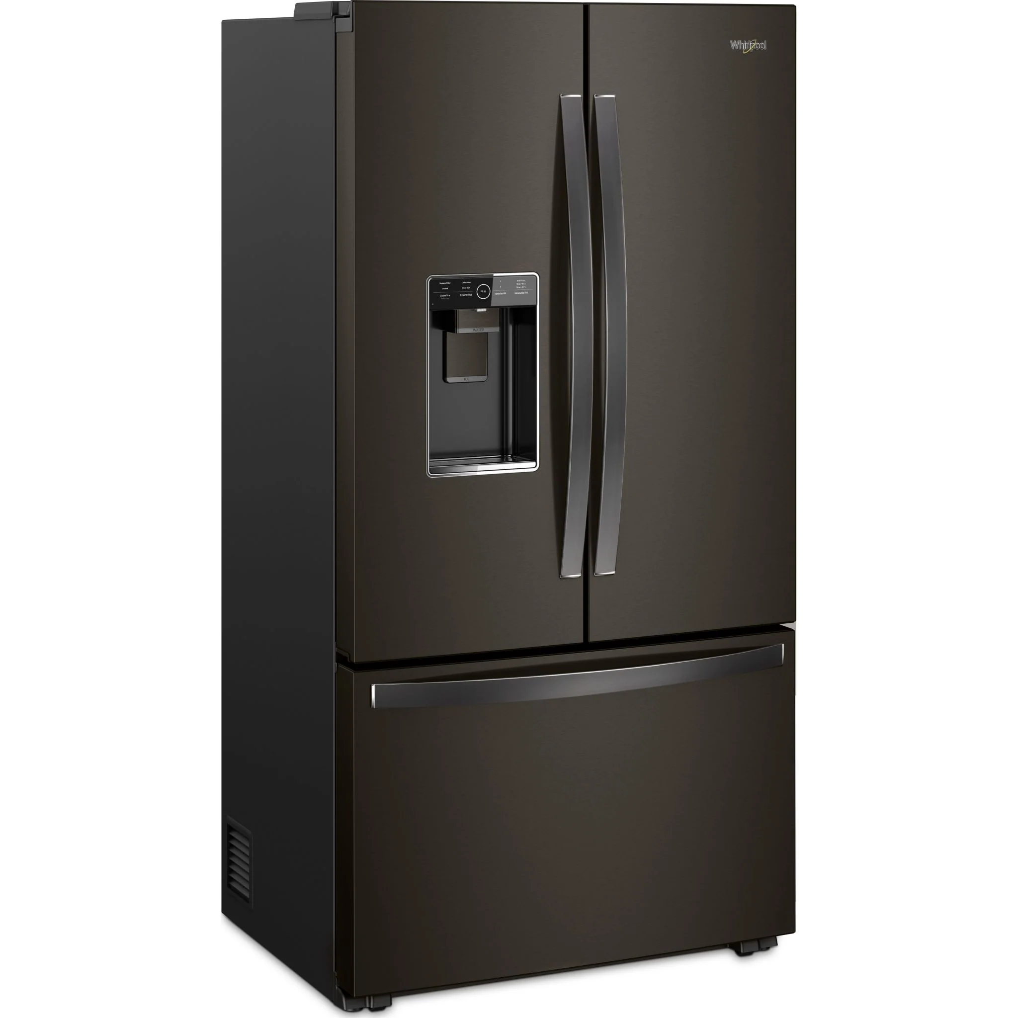 Whirlpool 36" Wide Counter Depth French Door Refrigerator - 24 cu. ft. (WRF954CIHV) - Image 2