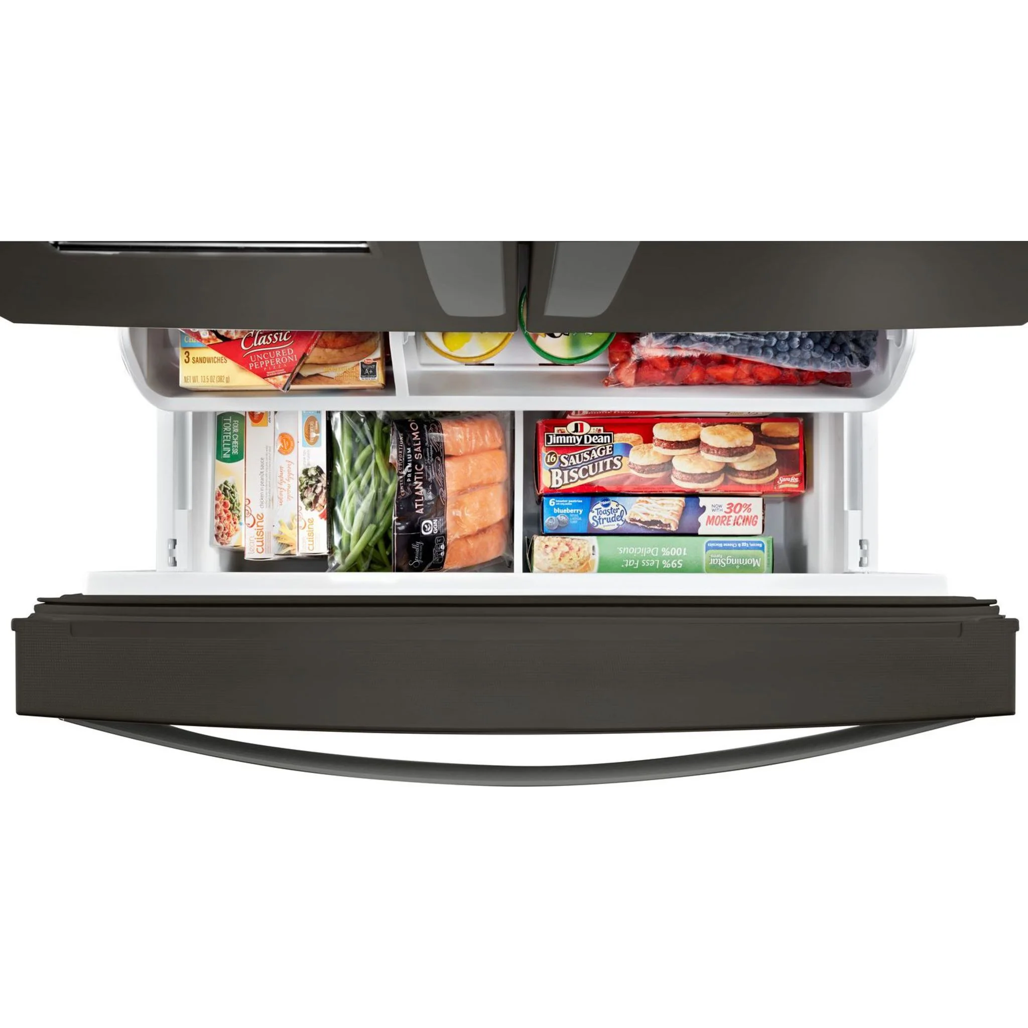 Whirlpool 36" Wide Counter Depth French Door Refrigerator - 24 cu. ft. (WRF954CIHV) - Image 23