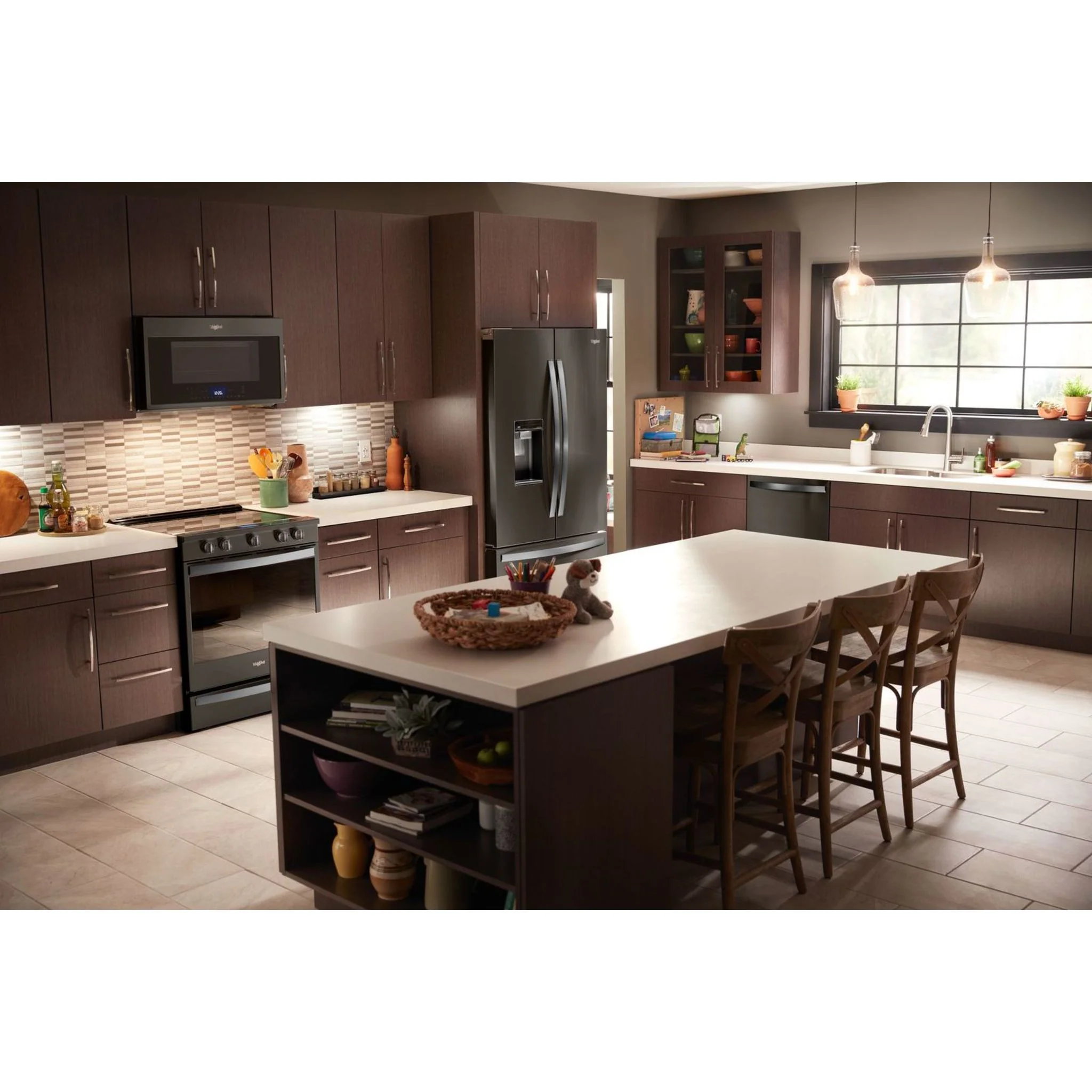 Whirlpool 36" Wide Counter Depth French Door Refrigerator - 24 cu. ft. (WRF954CIHV) - Image 29