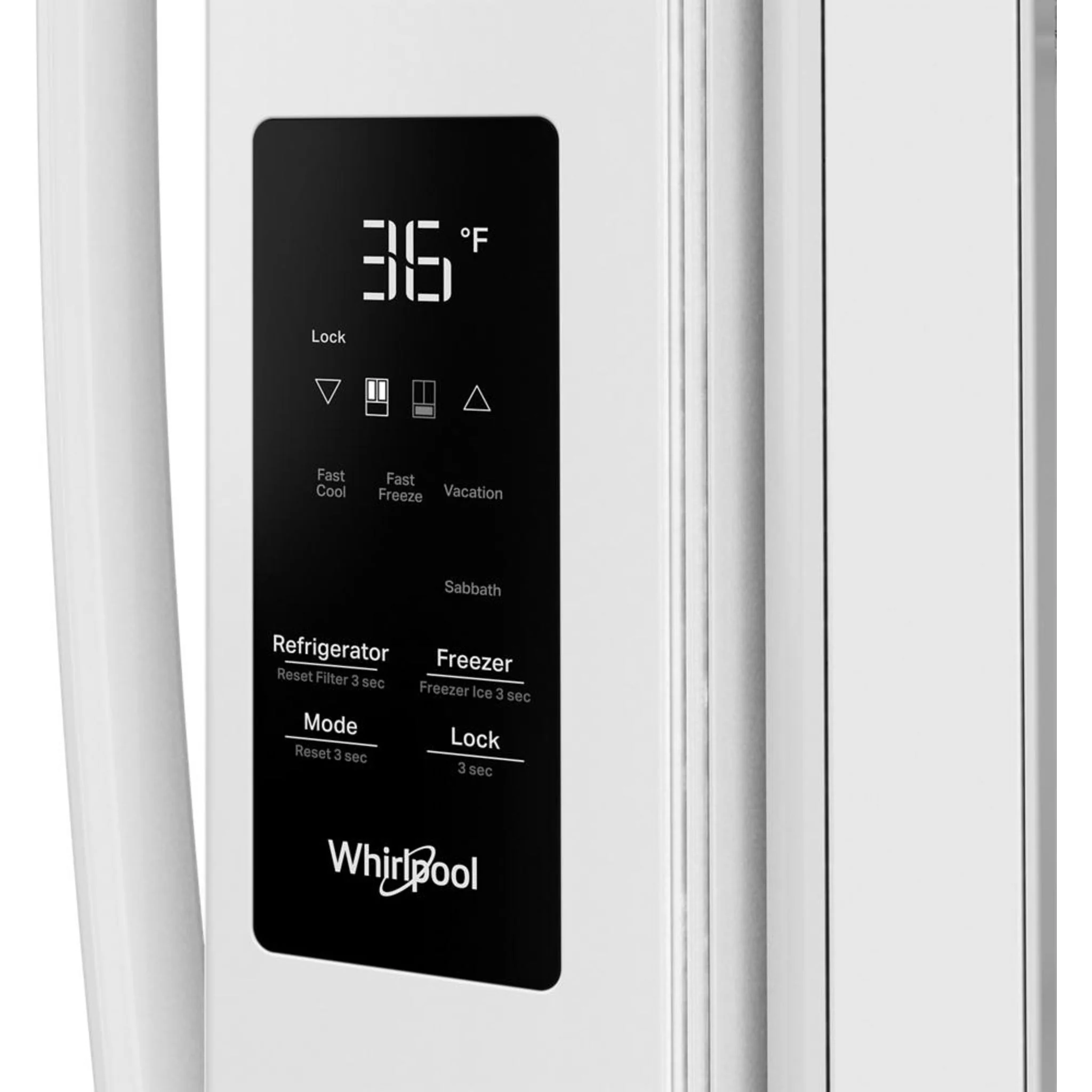 Whirlpool 36-Inch French Door Refrigerator with Ice Maker - 31 cu. ft. -White (WRFF3136SW) - Image 13