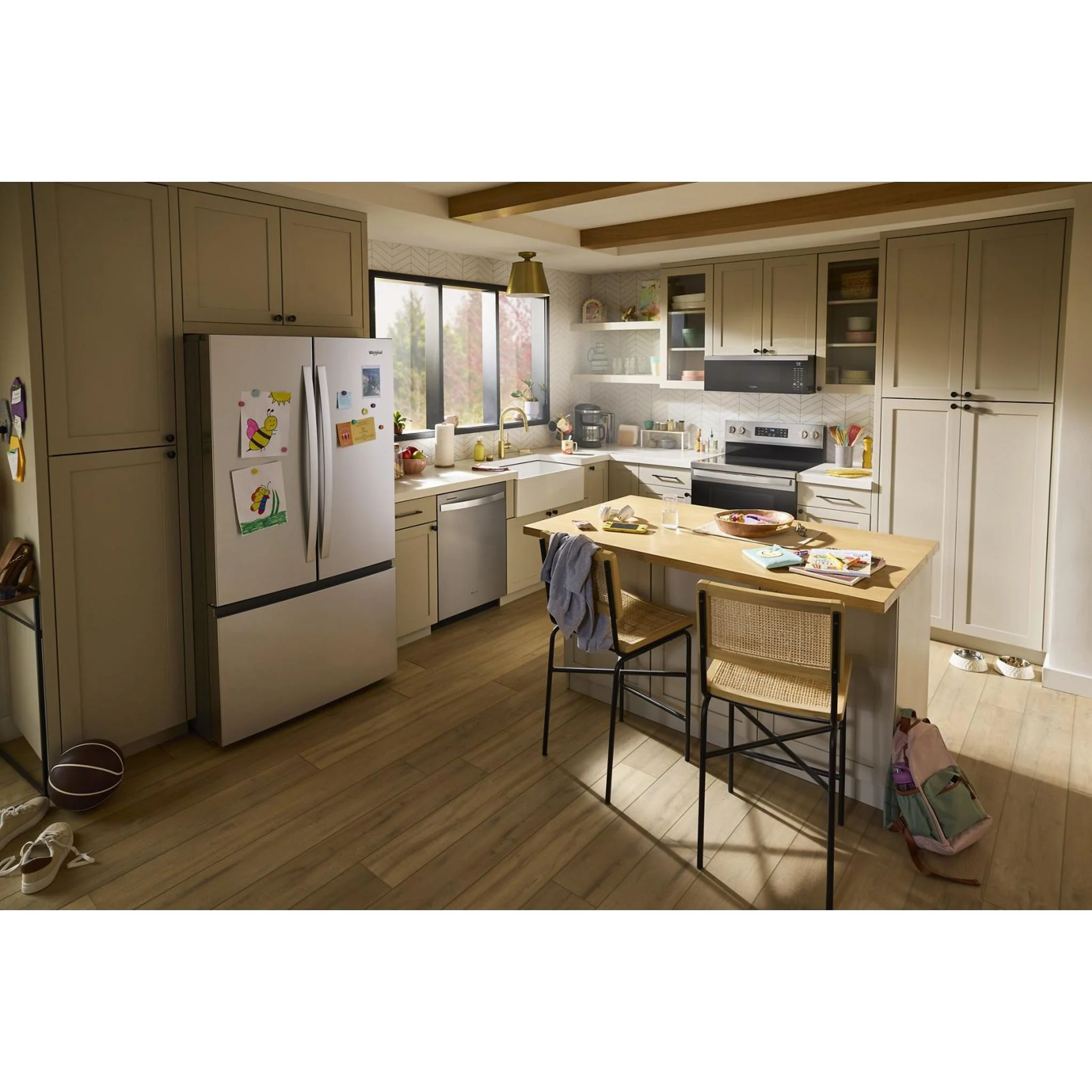 Whirlpool 36-Inch French Door Refrigerator with Ice Maker - 31 cu. ft. -Fingerprint Resistant Stainless Steel (WRFF3136SZ) - Image 11