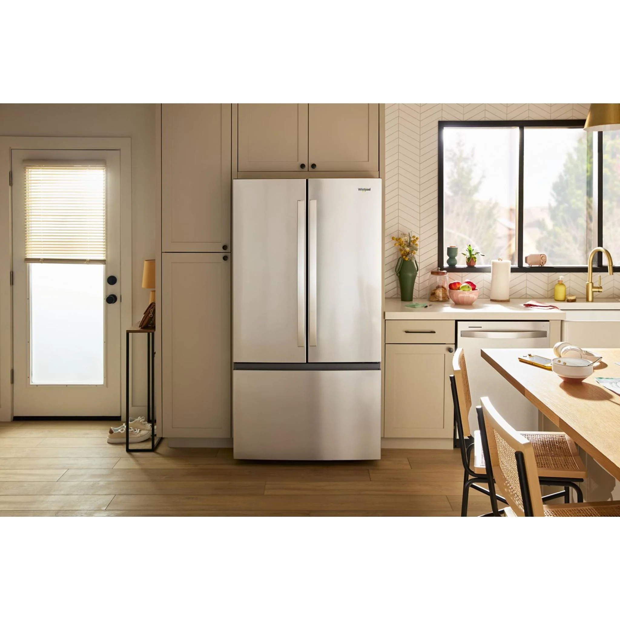 Whirlpool 36-Inch French Door Refrigerator with Ice Maker - 31 cu. ft. -Fingerprint Resistant Stainless Steel (WRFF3136SZ) - Image 22