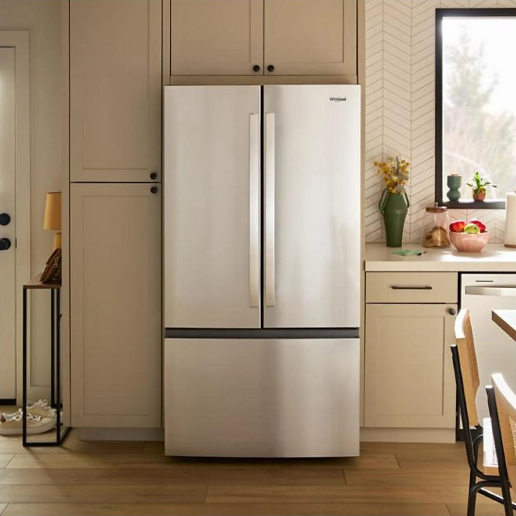 Whirlpool 36-Inch French Door Refrigerator with Ice Maker - 31 cu. ft. -Fingerprint Resistant Stainless Steel (WRFF3136SZ) - Image 33