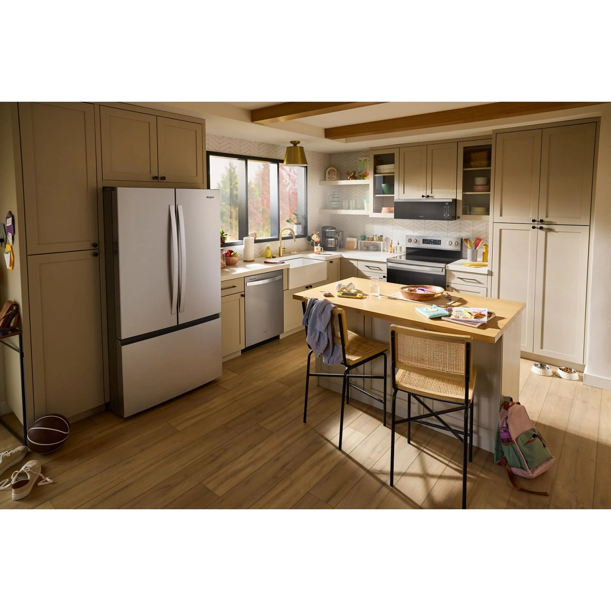 Whirlpool 36-Inch French Door Refrigerator with Ice Maker - 31 cu. ft. -Fingerprint Resistant Stainless Steel (WRFF3136SZ) - Image 35