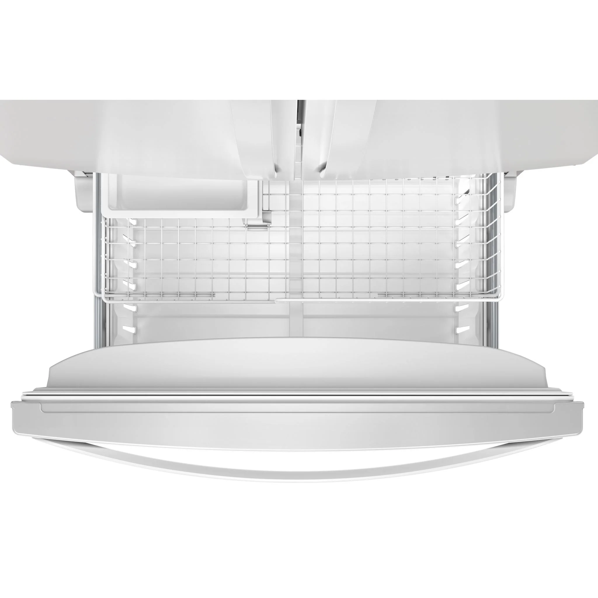 Whirlpool  Full-Depth French Door Bottom Mount Refrigerator - White (WRFF3236RW) - Image 4