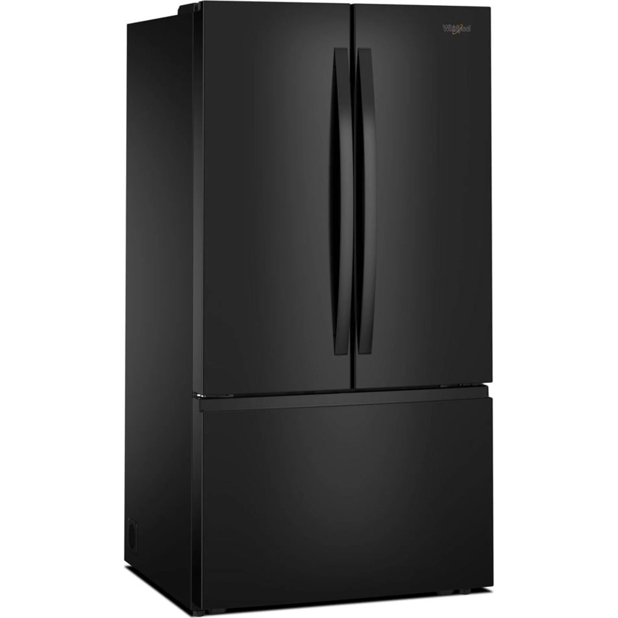Whirlpool 36-Inch French Door Refrigerator with Interior Water Dispenser - 31 cu. ft. -Black (WRFF3336SB) - Image 4