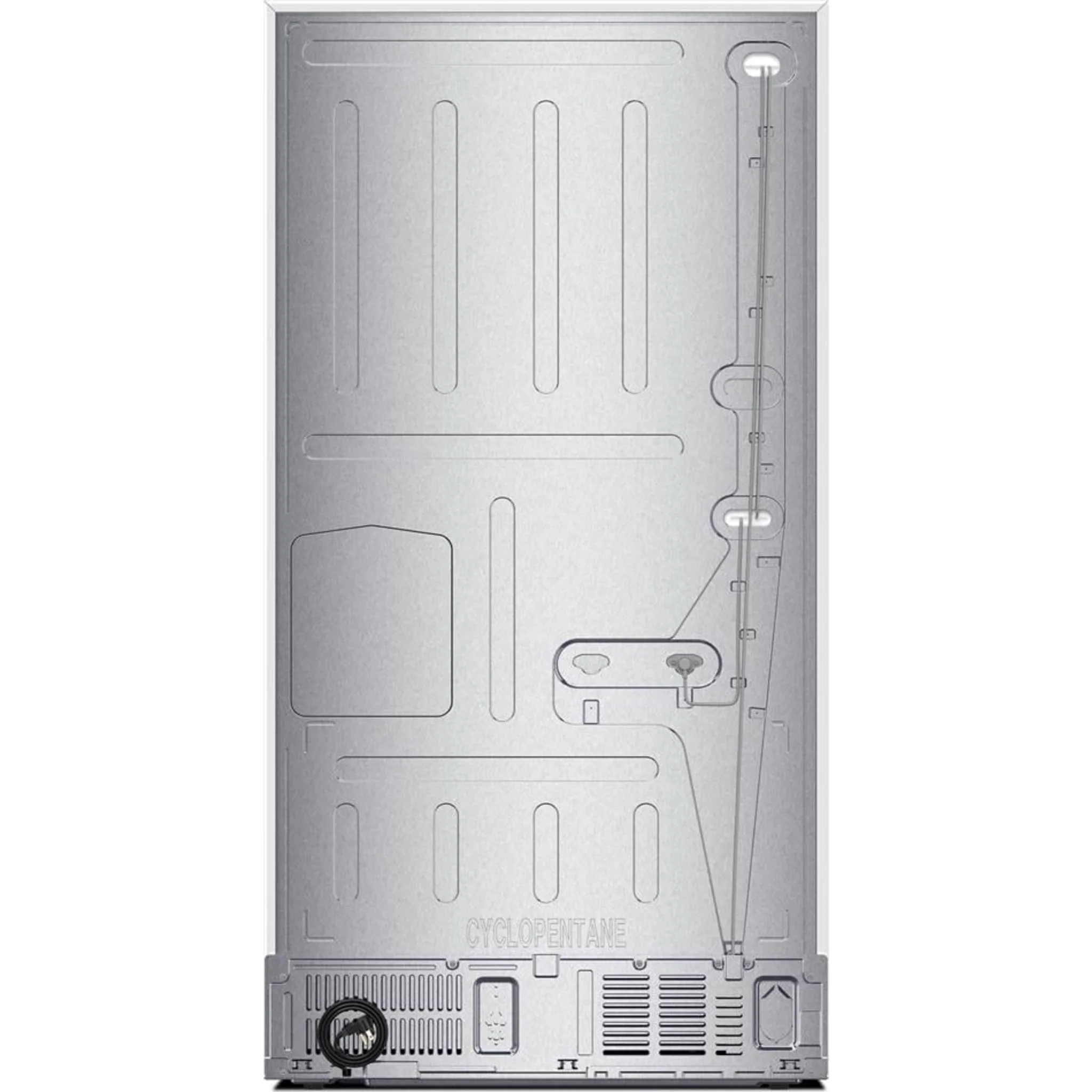 Whirlpool 36-Inch French Door Refrigerator with Interior Water Dispenser - 31 cu. ft. -White (WRFF3336SW) - Image 3