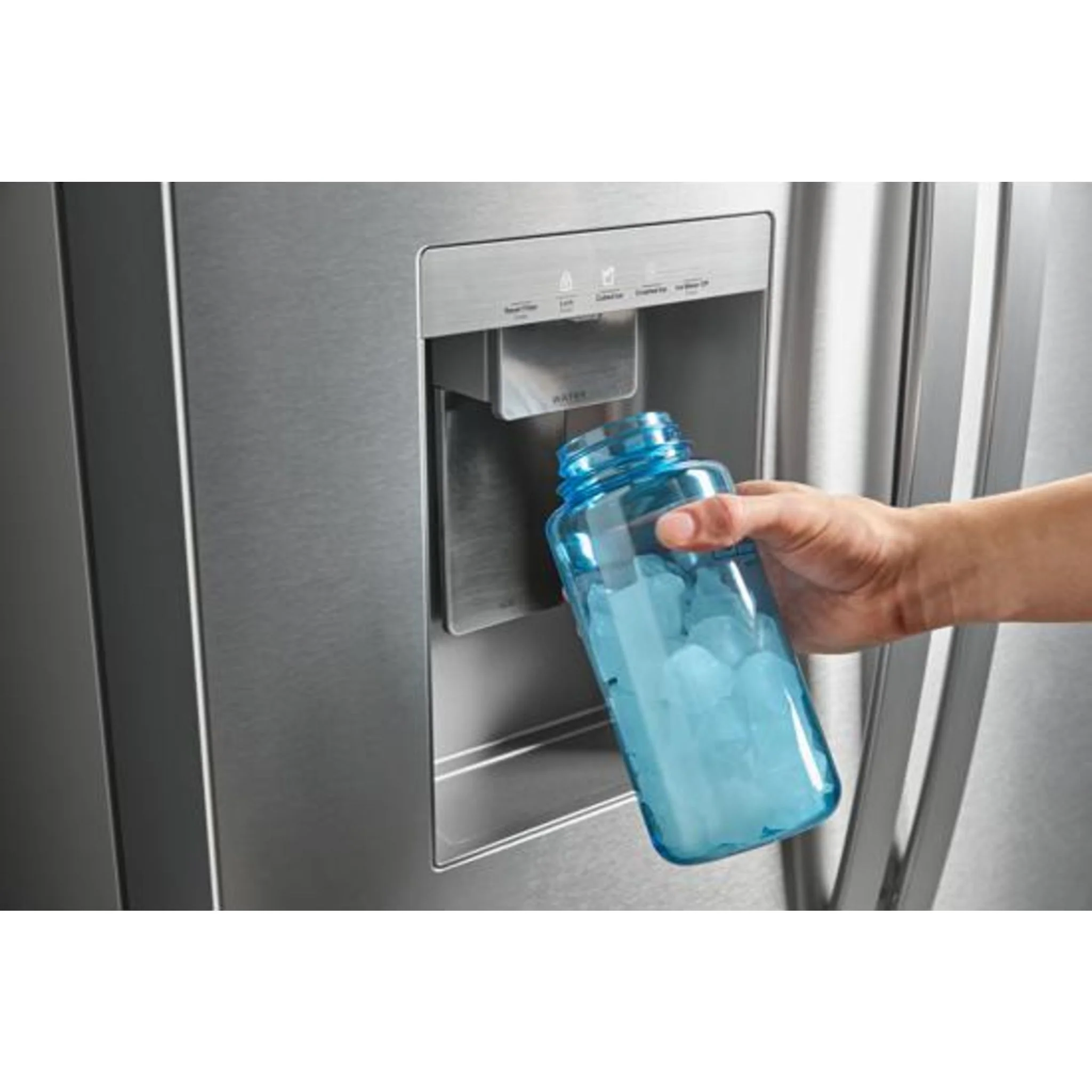 Whirlpool 36-Inch French Door Refrigerator with In-Door Water and Ice Maker - 30 cu. ft. -White (WRFF3536SW) - Image 7