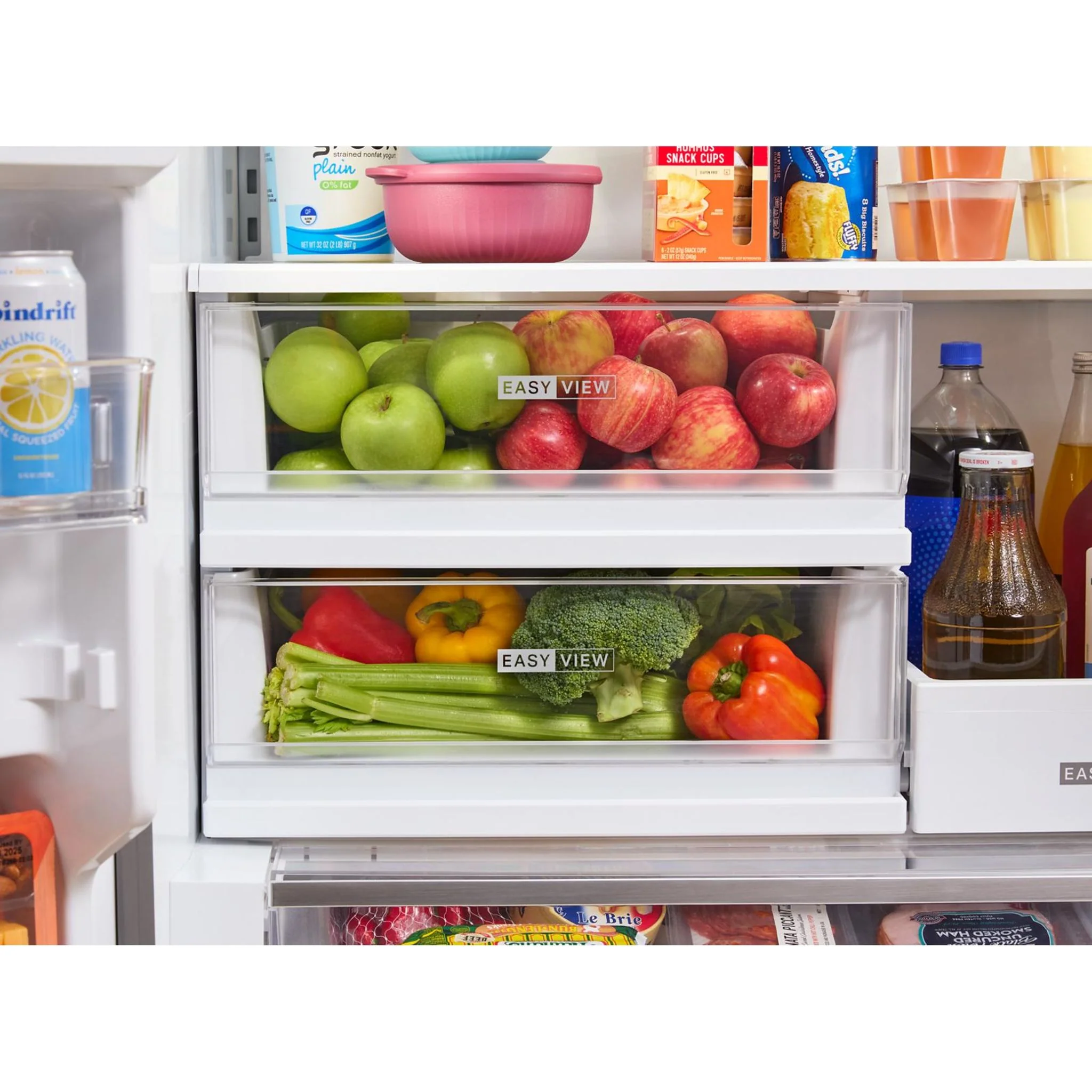 Whirlpool 36-inch Wide True Counter Depth 4-Door French Door Refrigerator - 22 cu. ft. -Black Stainless Finish (WRMC5036RV) - Image 16