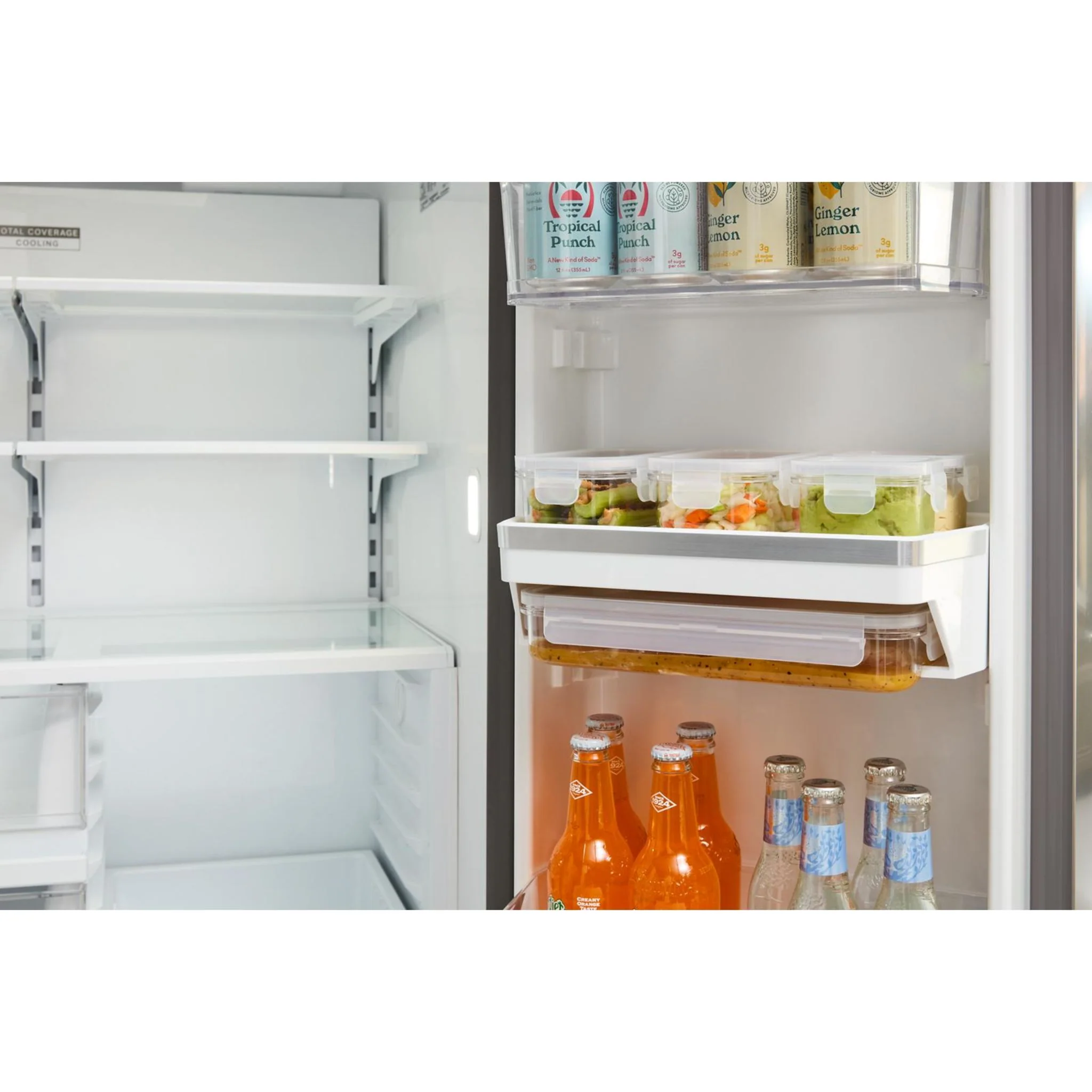 Whirlpool 36-inch Wide True Counter Depth 4-Door French Door Refrigerator - 22 cu. ft. -Black Stainless Finish (WRMC7036RV) - Image 22