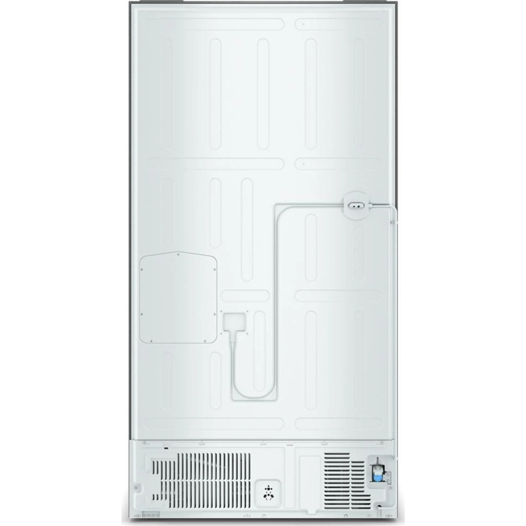 Whirlpool 36-inch Wide True Counter Depth 4-Door French Door Refrigerator - 22 cu. ft. -Fingerprint-Resistant Stainless Finish (WRMC7036RZ) - Image 2