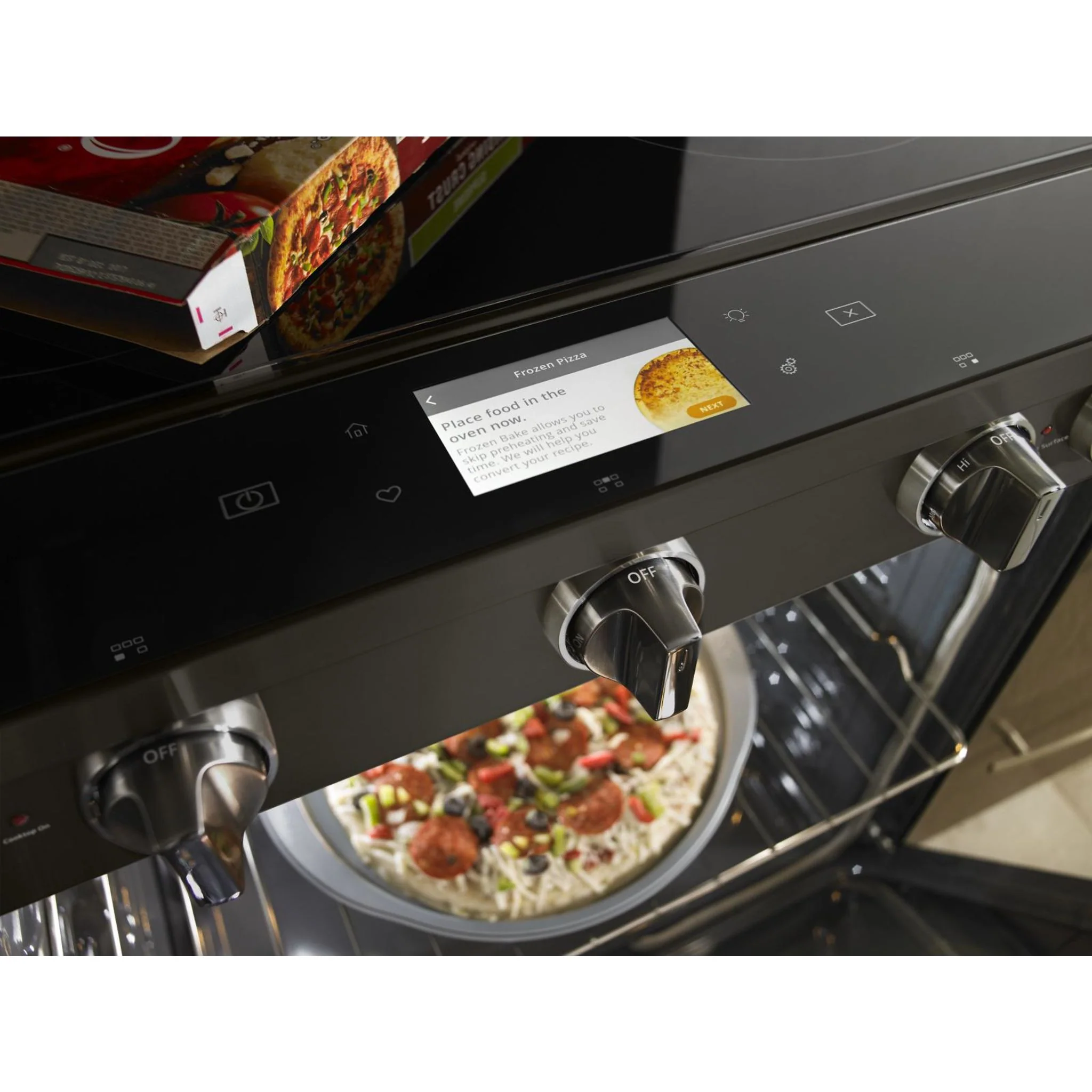 Whirlpool 6.4 cu.ft. Smart Slide-in Electric Range with Air Fry, when Connected - Black Stainless (YWEE750H0HV) - Image 12