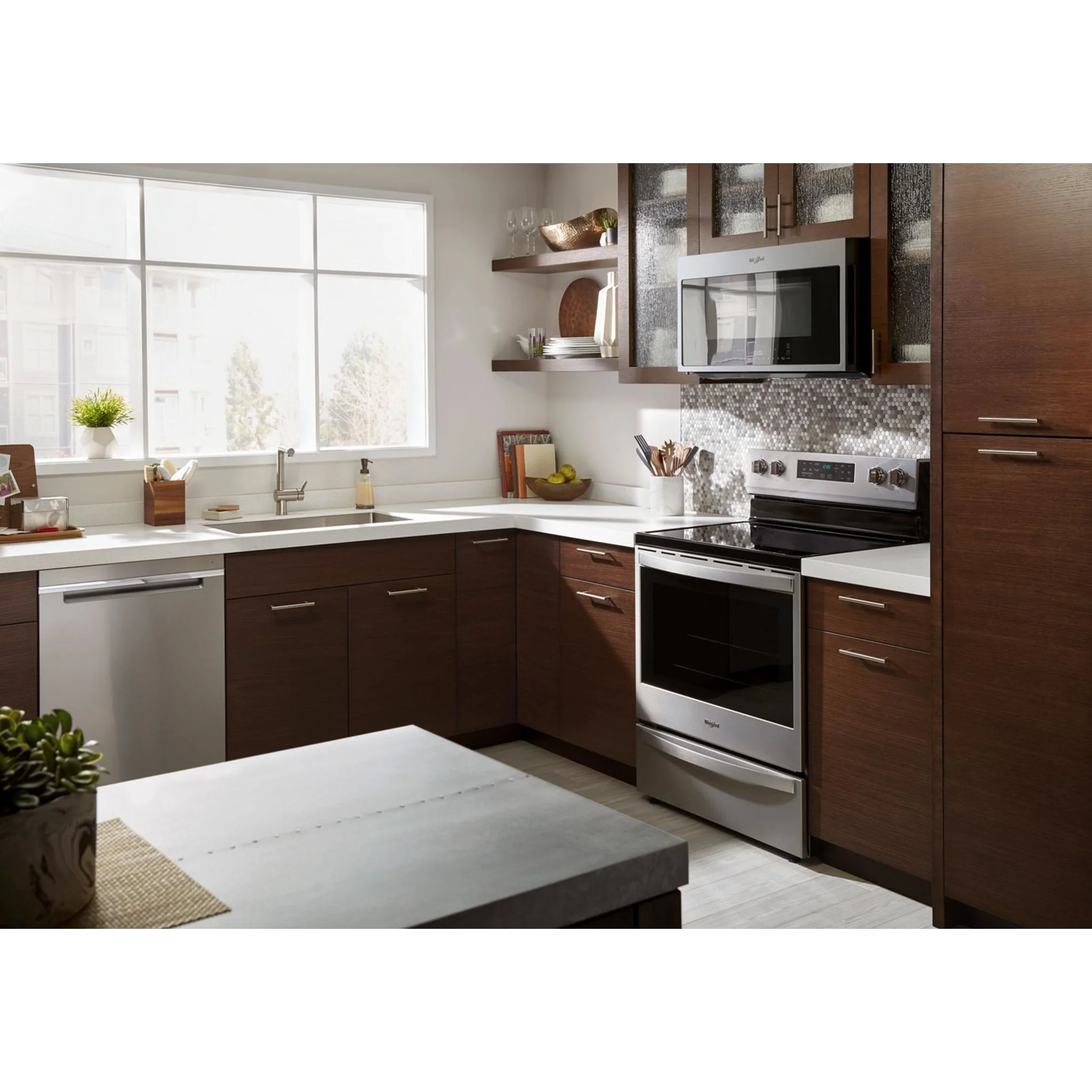Whirlpool 6.4 cu.ft. Smart Slide-in Electric Range with Air Fry, when Connected - Stainless Steel (YWEE750H0HZ) - Image 18