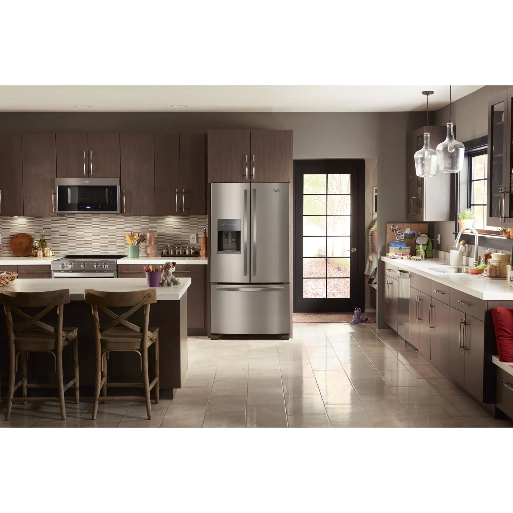 Whirlpool 6.4 cu.ft. Smart Slide-in Electric Range with Air Fry, when Connected - Stainless Steel (YWEE750H0HZ) - Image 9